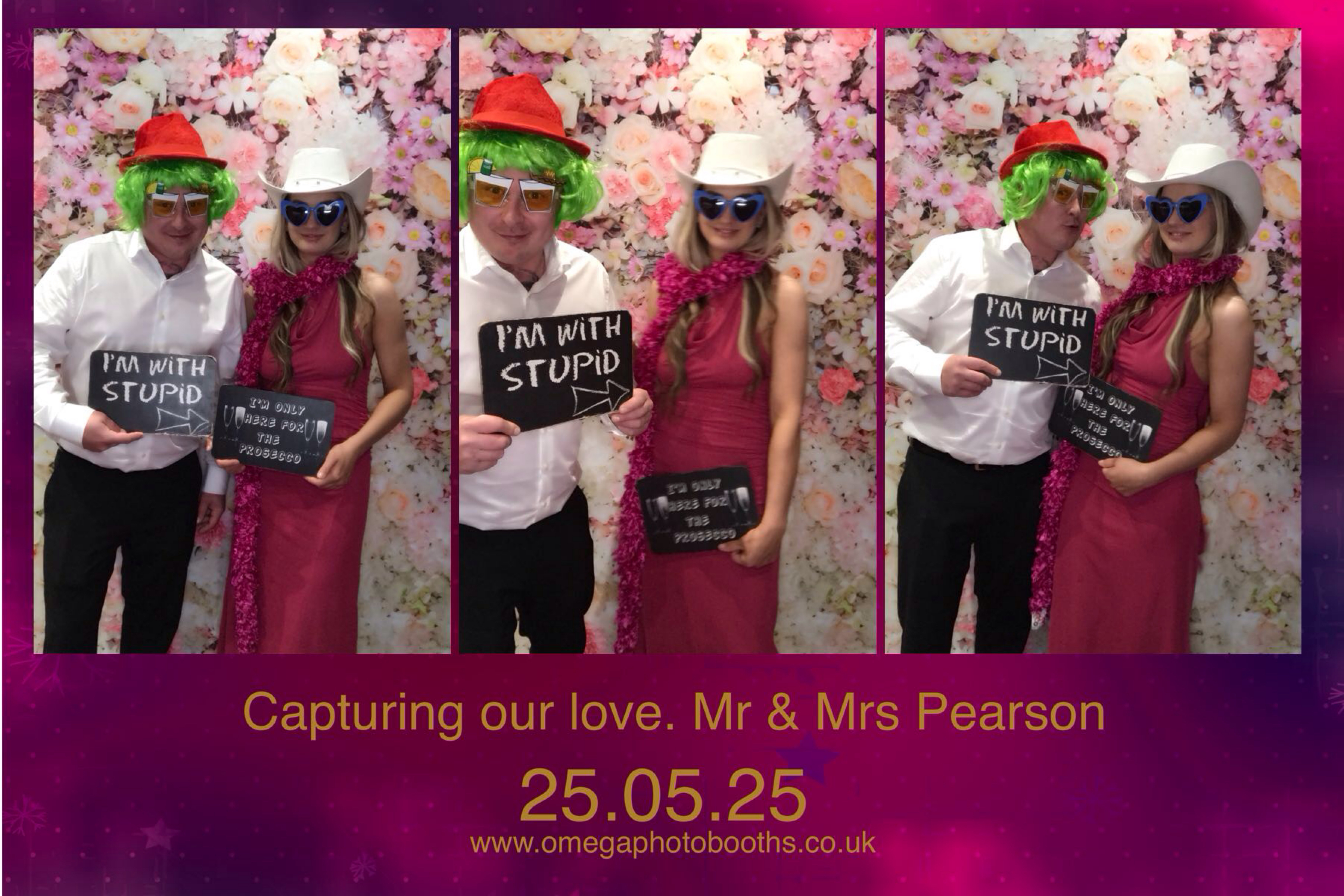 Claire & Daryl's Wedding | View more photos from the event at gallery.omegaphotobooths.co.uk/u/Omega-Photobooths/Claire-Daryls-Wedding