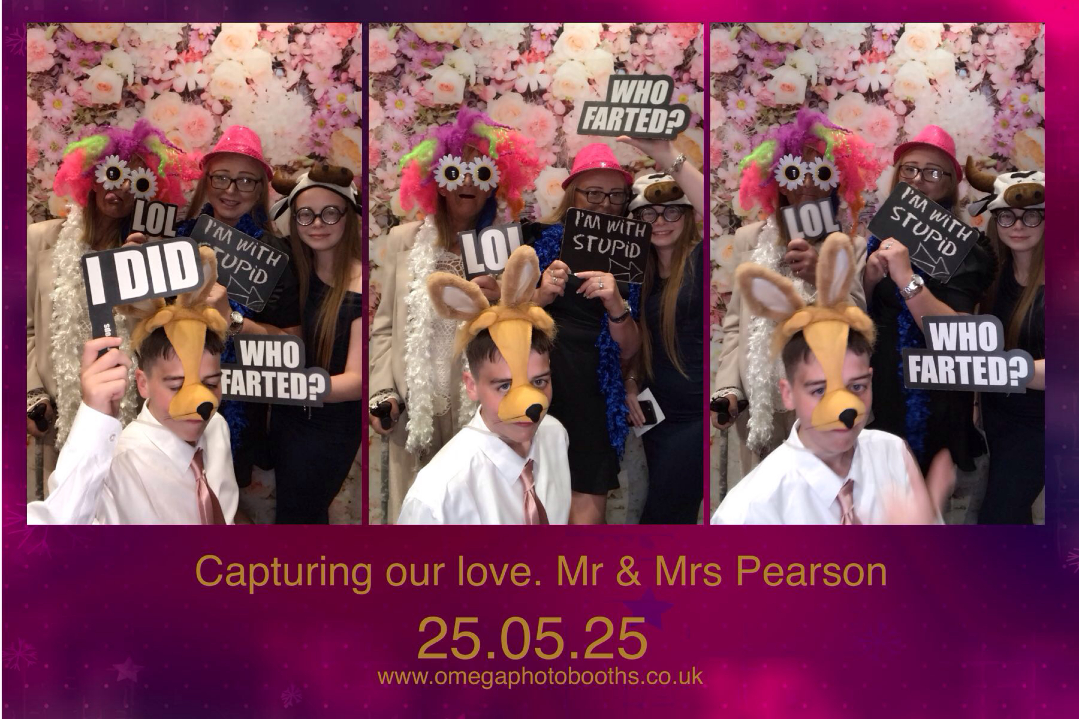 Claire & Daryl's Wedding | View more photos from the event at gallery.omegaphotobooths.co.uk/u/Omega-Photobooths/Claire-Daryls-Wedding