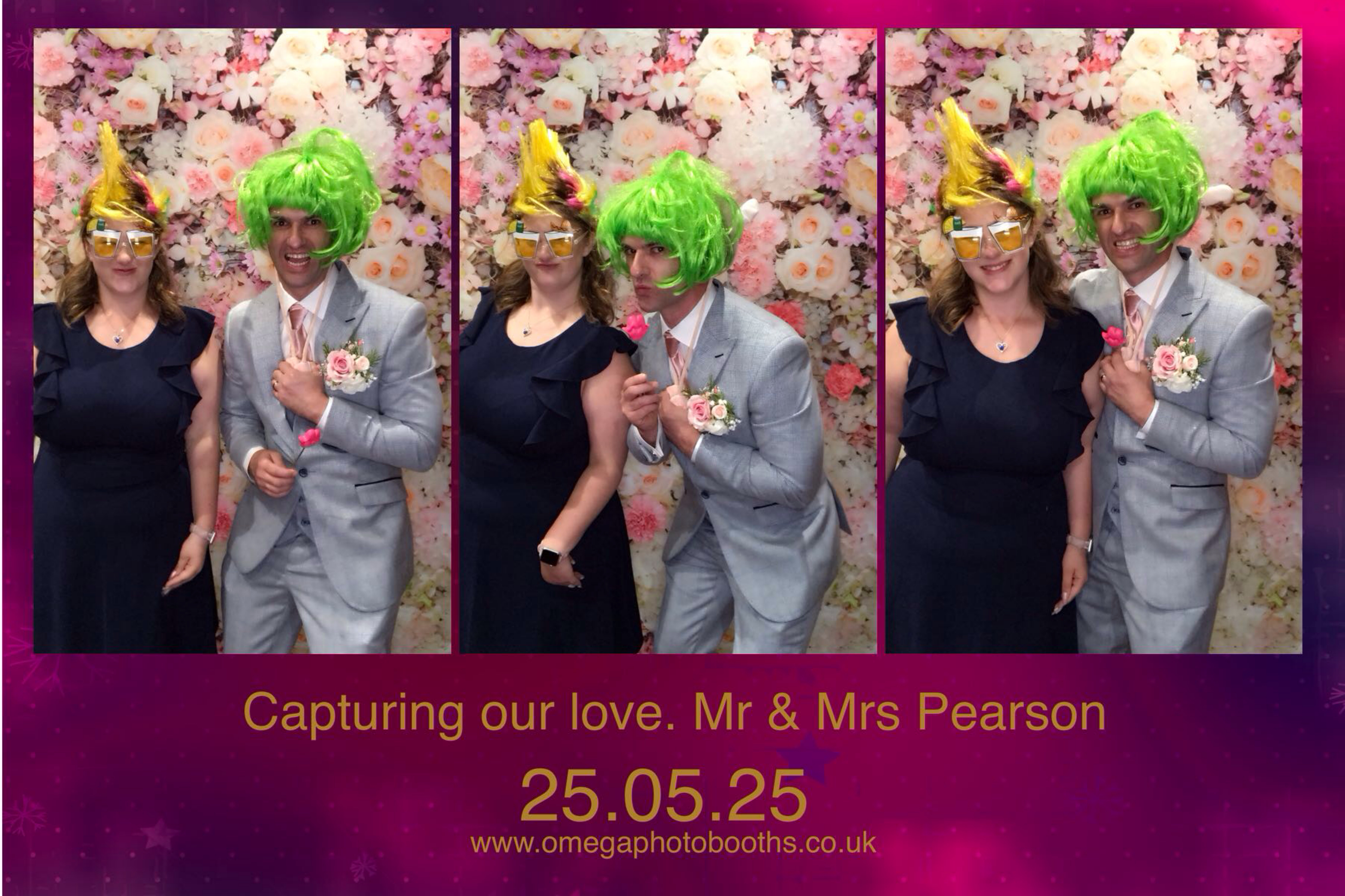 Claire & Daryl's Wedding | View more photos from the event at gallery.omegaphotobooths.co.uk/u/Omega-Photobooths/Claire-Daryls-Wedding