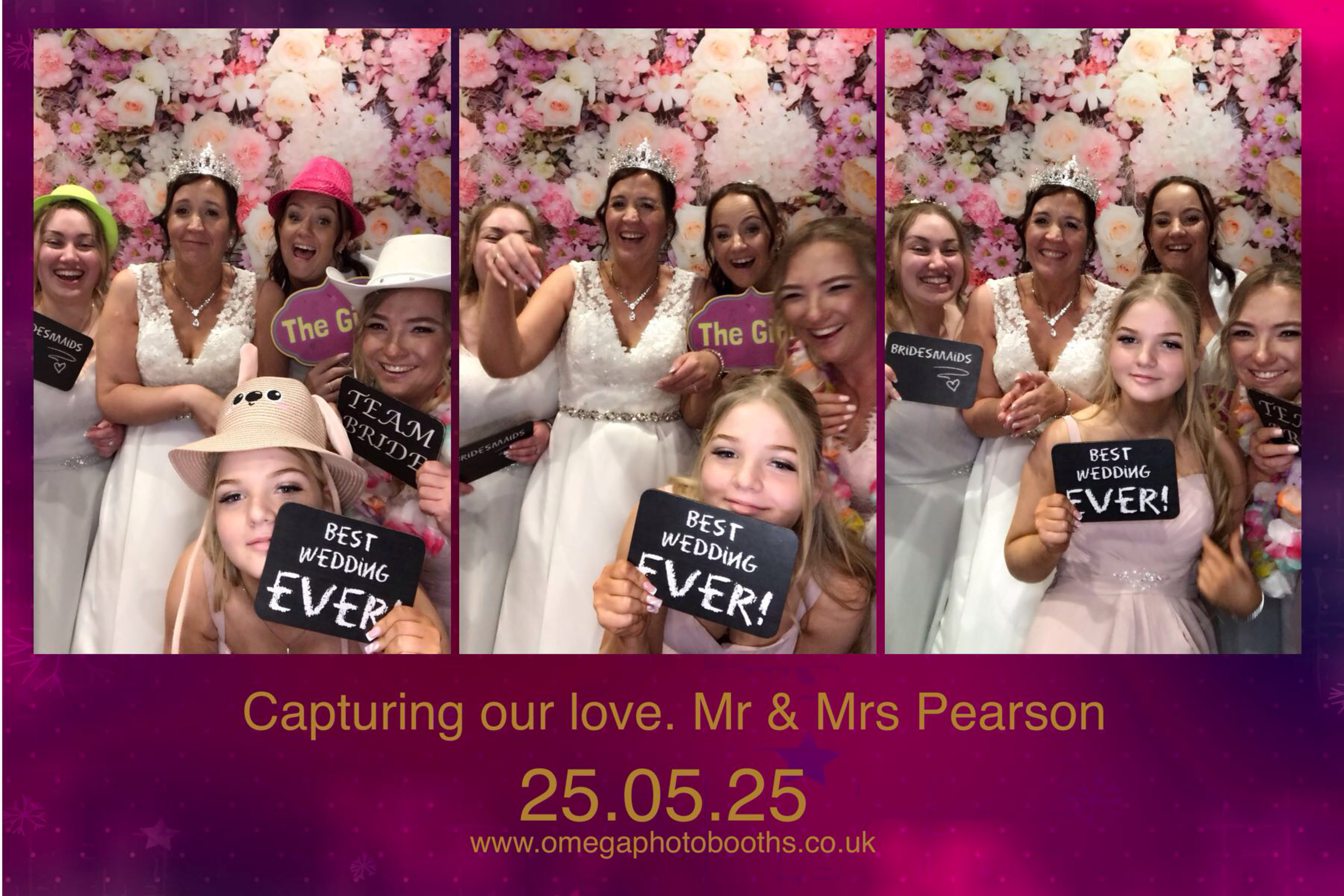 Claire & Daryl's Wedding | View more photos from the event at gallery.omegaphotobooths.co.uk/u/Omega-Photobooths/Claire-Daryls-Wedding