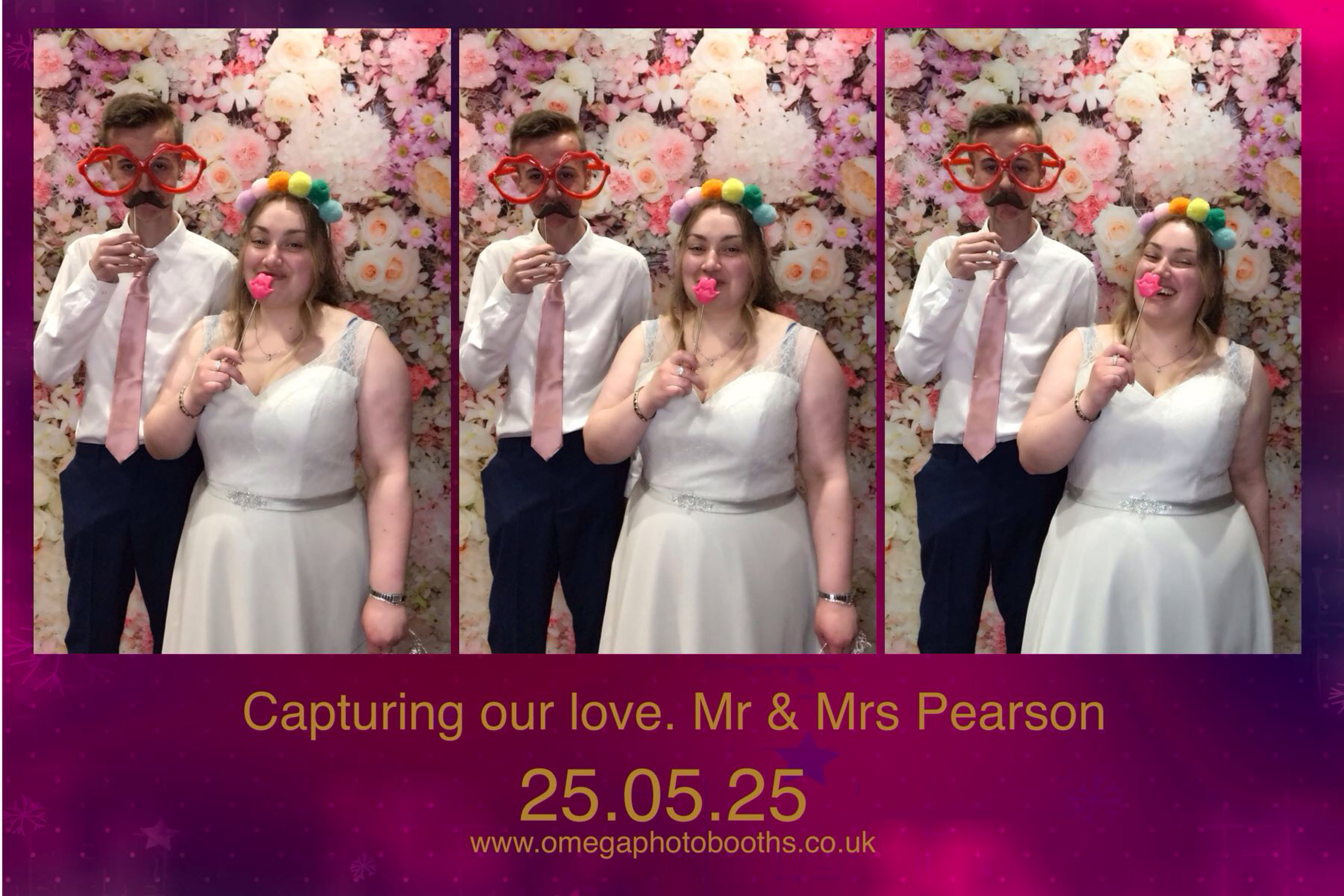 Claire & Daryl's Wedding | View more photos from the event at gallery.omegaphotobooths.co.uk/u/Omega-Photobooths/Claire-Daryls-Wedding
