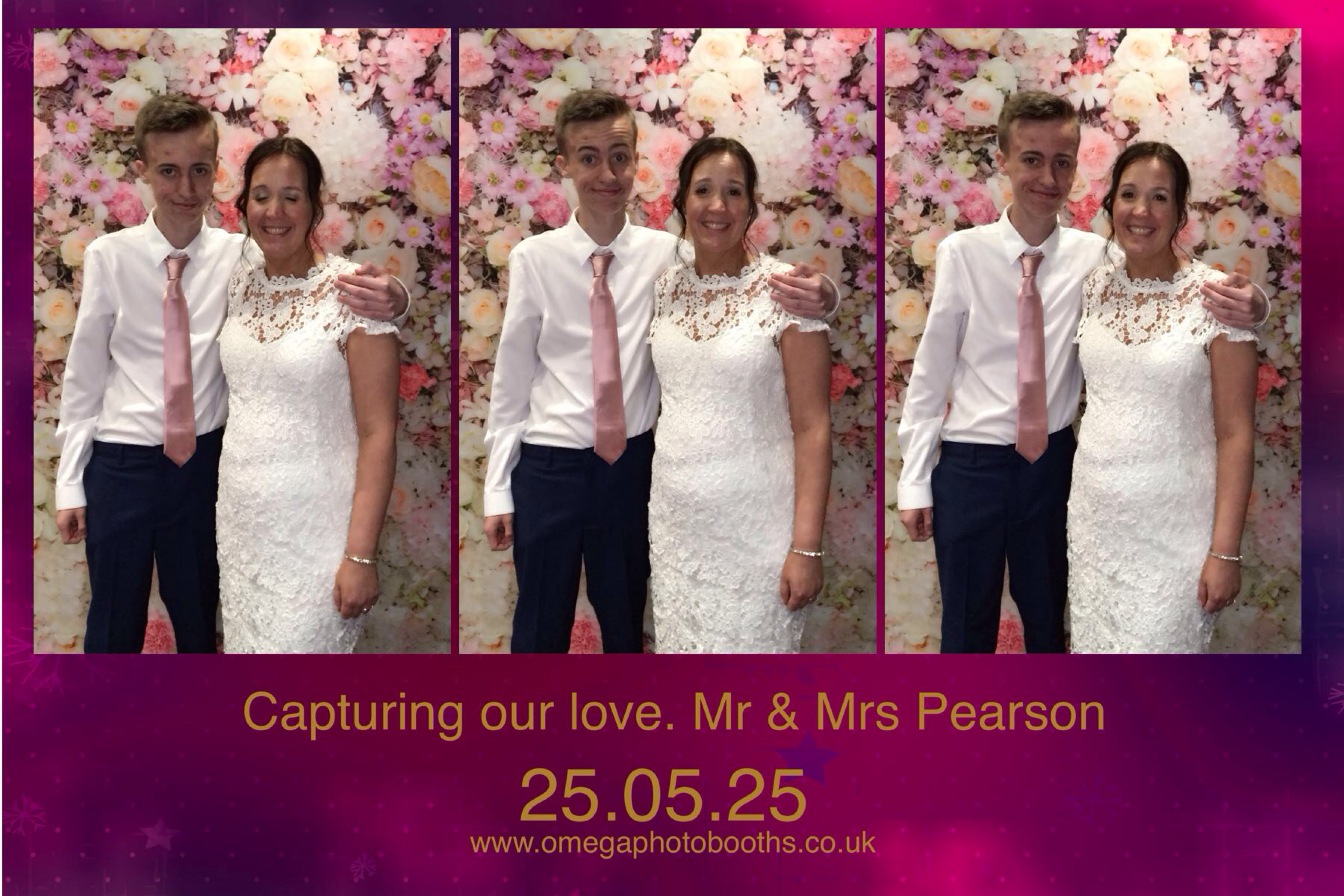 Claire & Daryl's Wedding | View more photos from the event at gallery.omegaphotobooths.co.uk/u/Omega-Photobooths/Claire-Daryls-Wedding