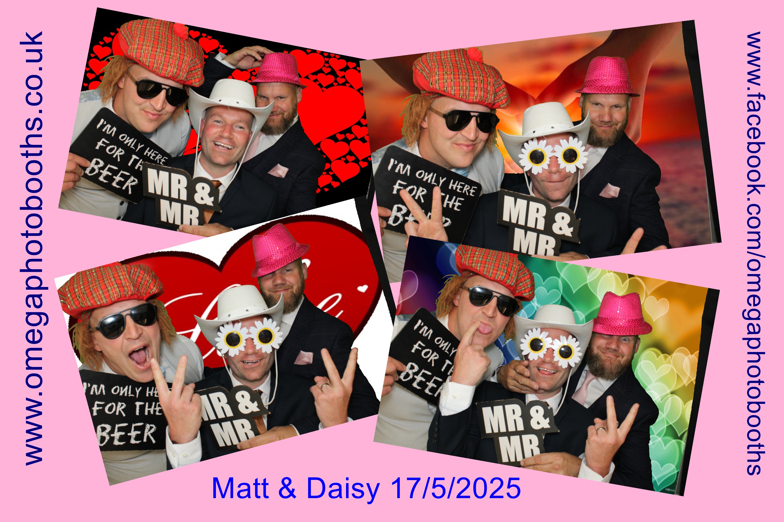 Daisy & Matt's Wedding | View more photos from the event at gallery.omegaphotobooths.co.uk/u/Omega-Photobooths/Daisy-Matts-Wedding