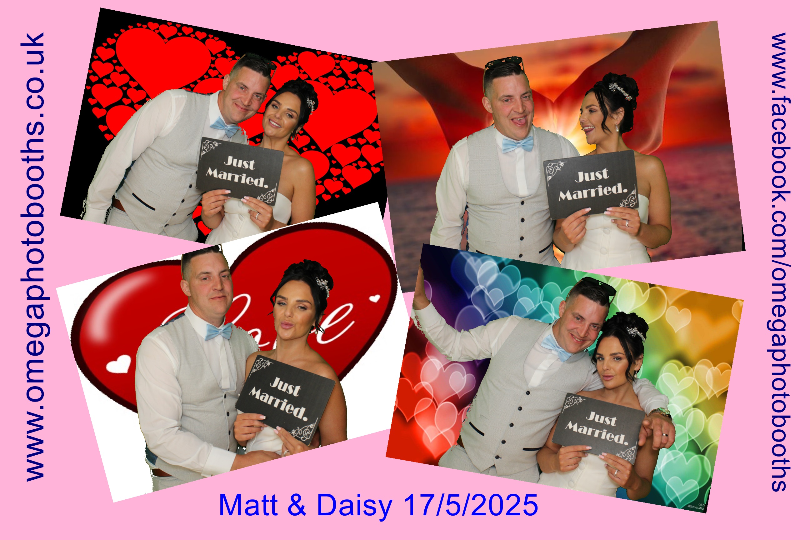 Daisy & Matt's Wedding | View more photos from the event at gallery.omegaphotobooths.co.uk/u/Omega-Photobooths/Daisy-Matts-Wedding