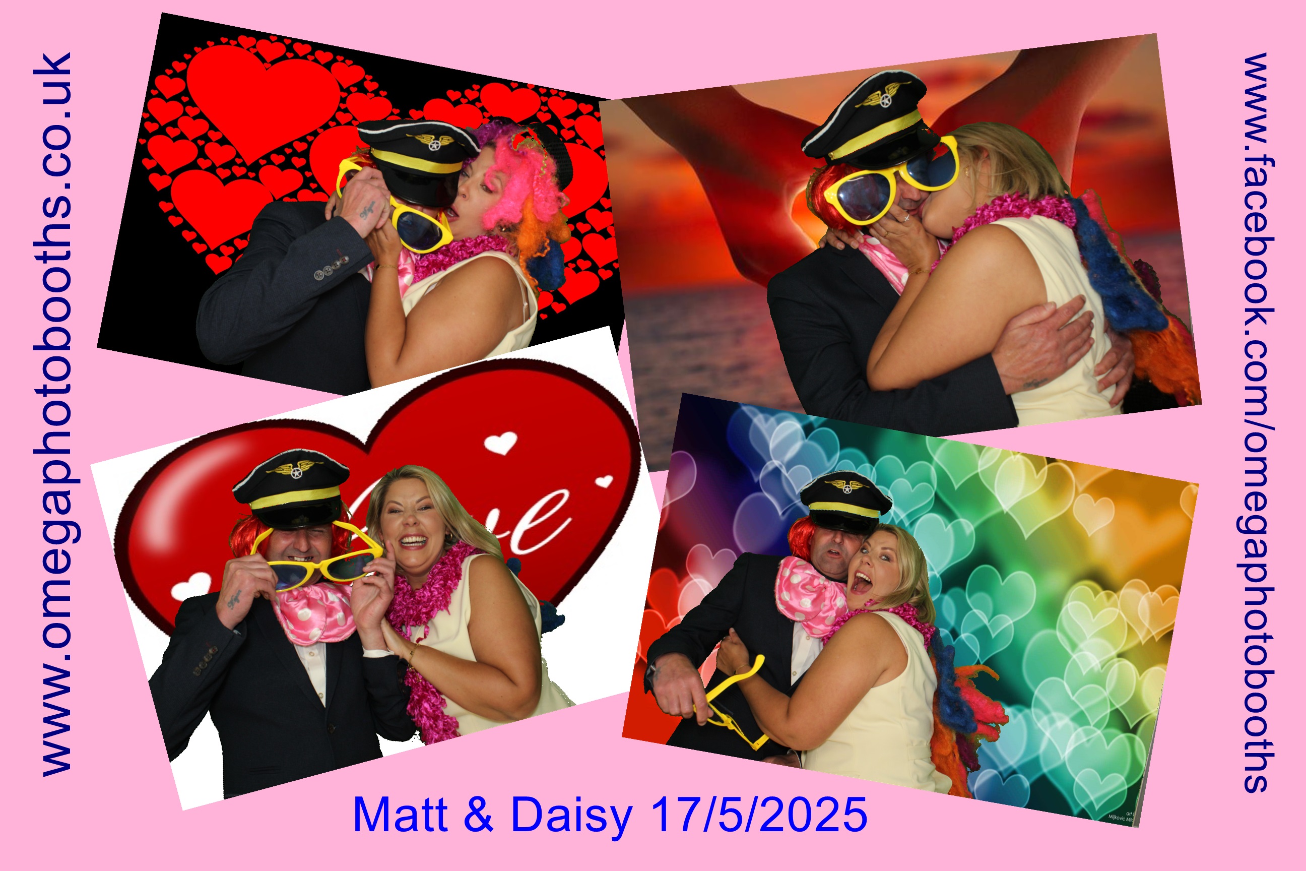 Daisy & Matt's Wedding | View more photos from the event at gallery.omegaphotobooths.co.uk/u/Omega-Photobooths/Daisy-Matts-Wedding