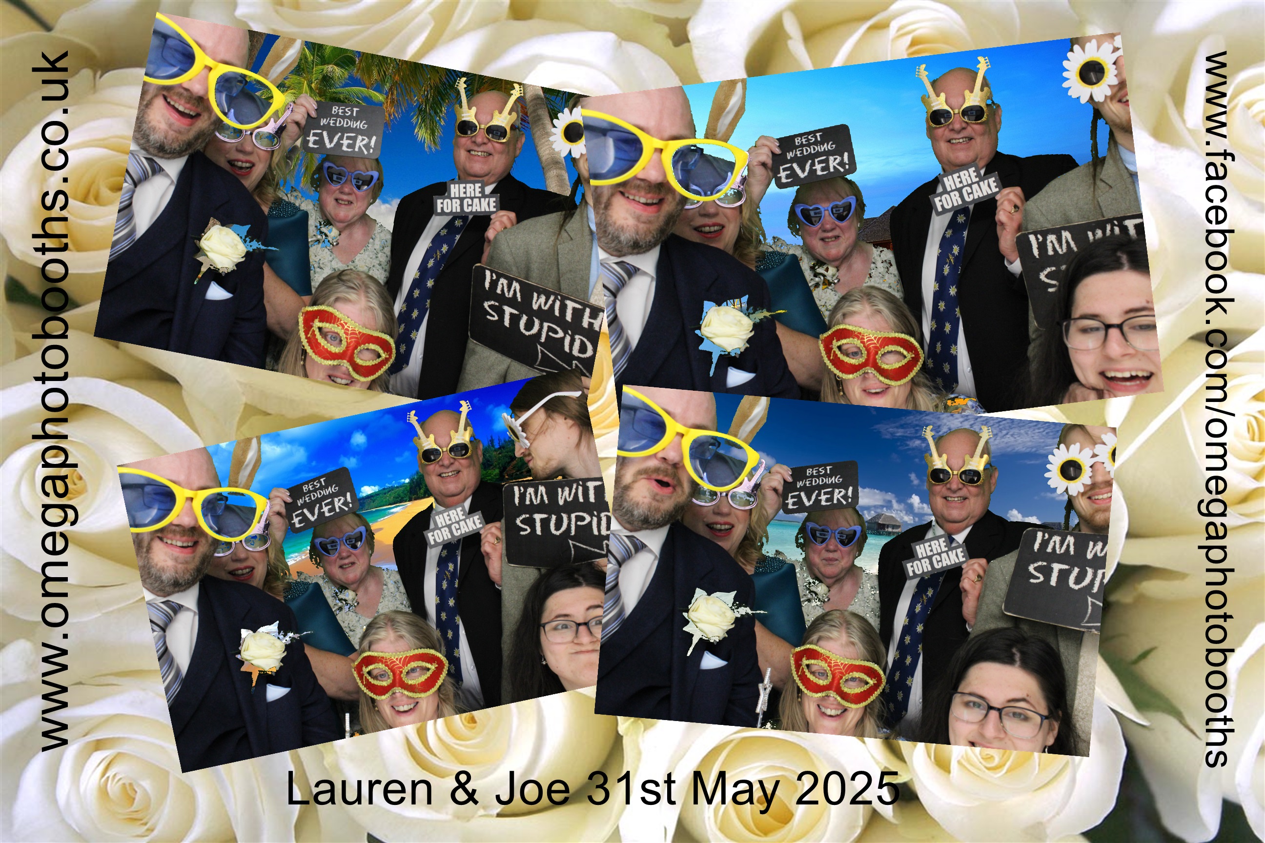 Lauren and Joe's Wedding | View more photos from the event at gallery.omegaphotobooths.co.uk/u/Omega-Photobooths/Lauren-and-Joes-Wedding