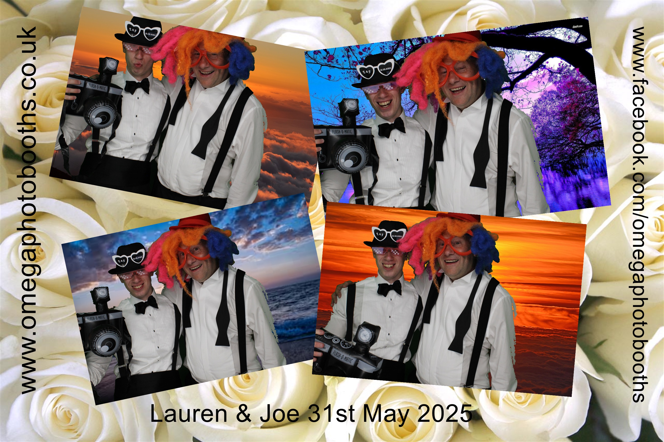 Lauren and Joe's Wedding | View more photos from the event at gallery.omegaphotobooths.co.uk/u/Omega-Photobooths/Lauren-and-Joes-Wedding