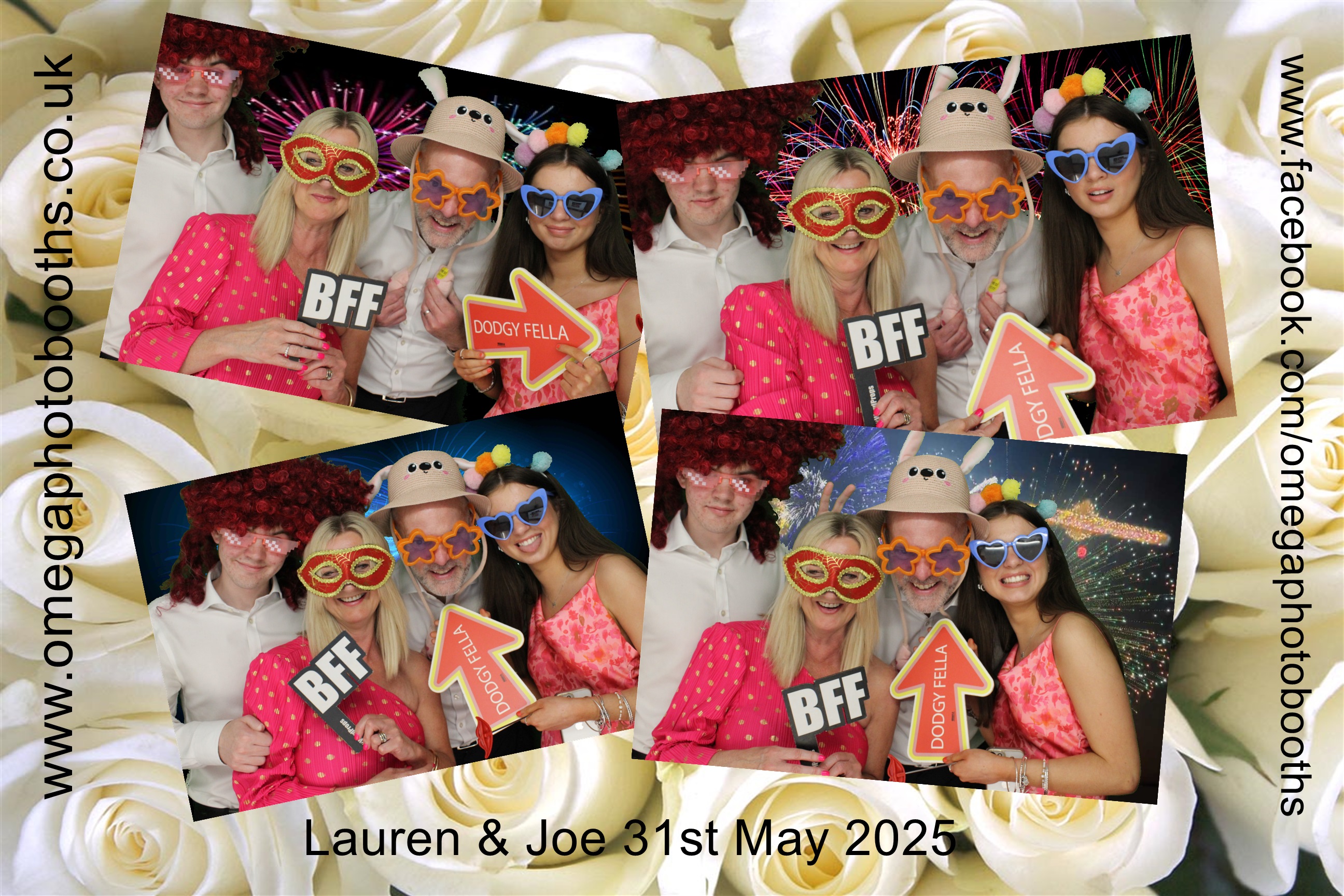 Lauren and Joe's Wedding | View more photos from the event at gallery.omegaphotobooths.co.uk/u/Omega-Photobooths/Lauren-and-Joes-Wedding
