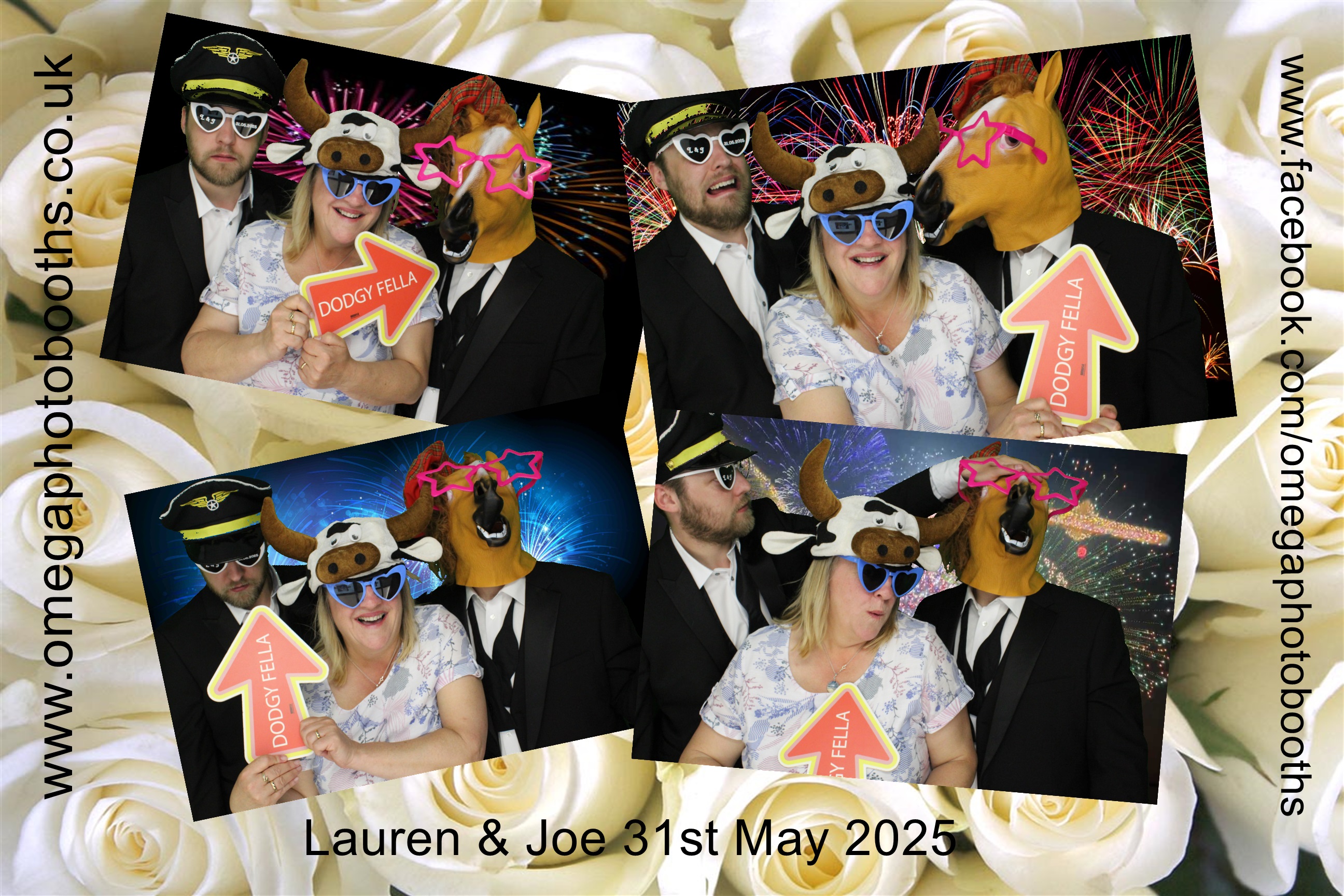 Lauren and Joe's Wedding | View more photos from the event at gallery.omegaphotobooths.co.uk/u/Omega-Photobooths/Lauren-and-Joes-Wedding