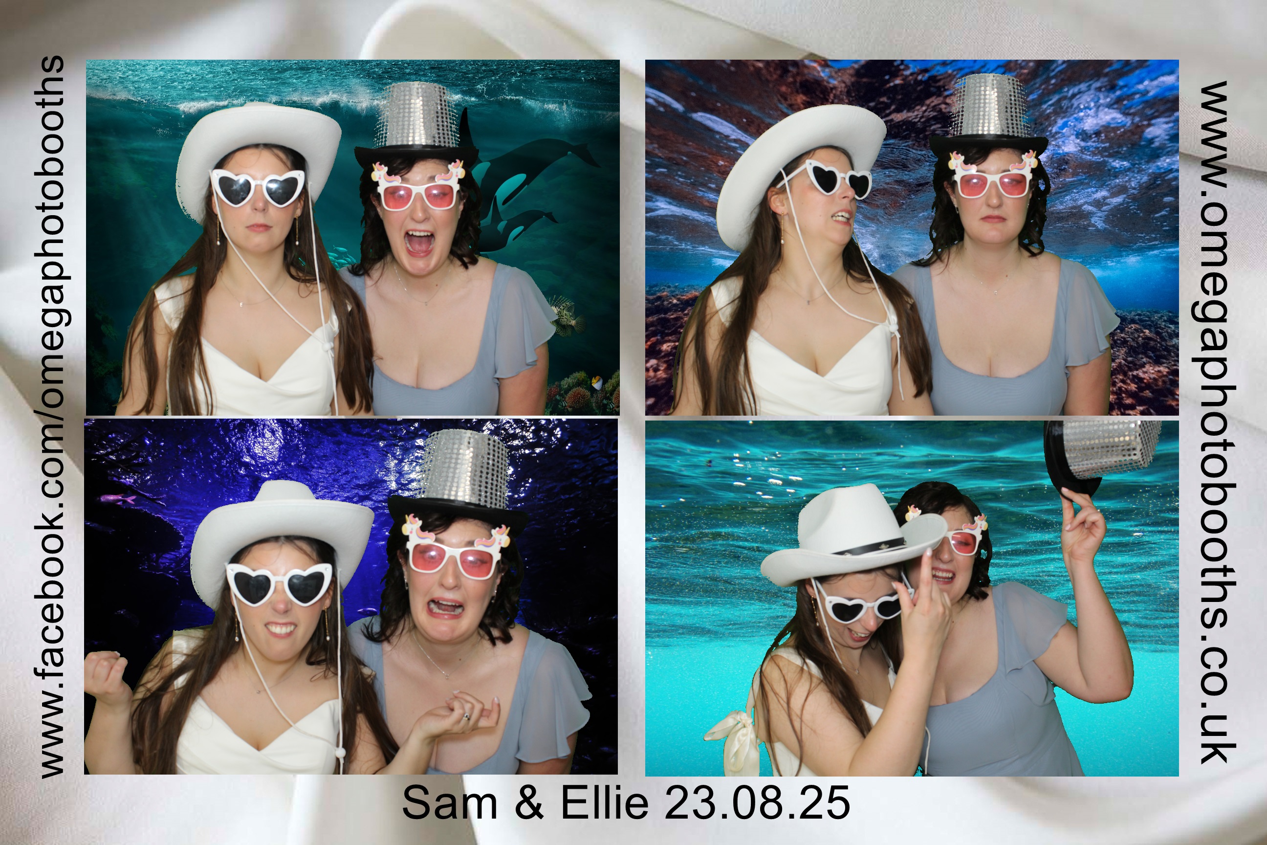 Sam & Ellie | View more photos from the event at gallery.omegaphotobooths.co.uk/u/Omega-Photobooths/Sam-Ellie