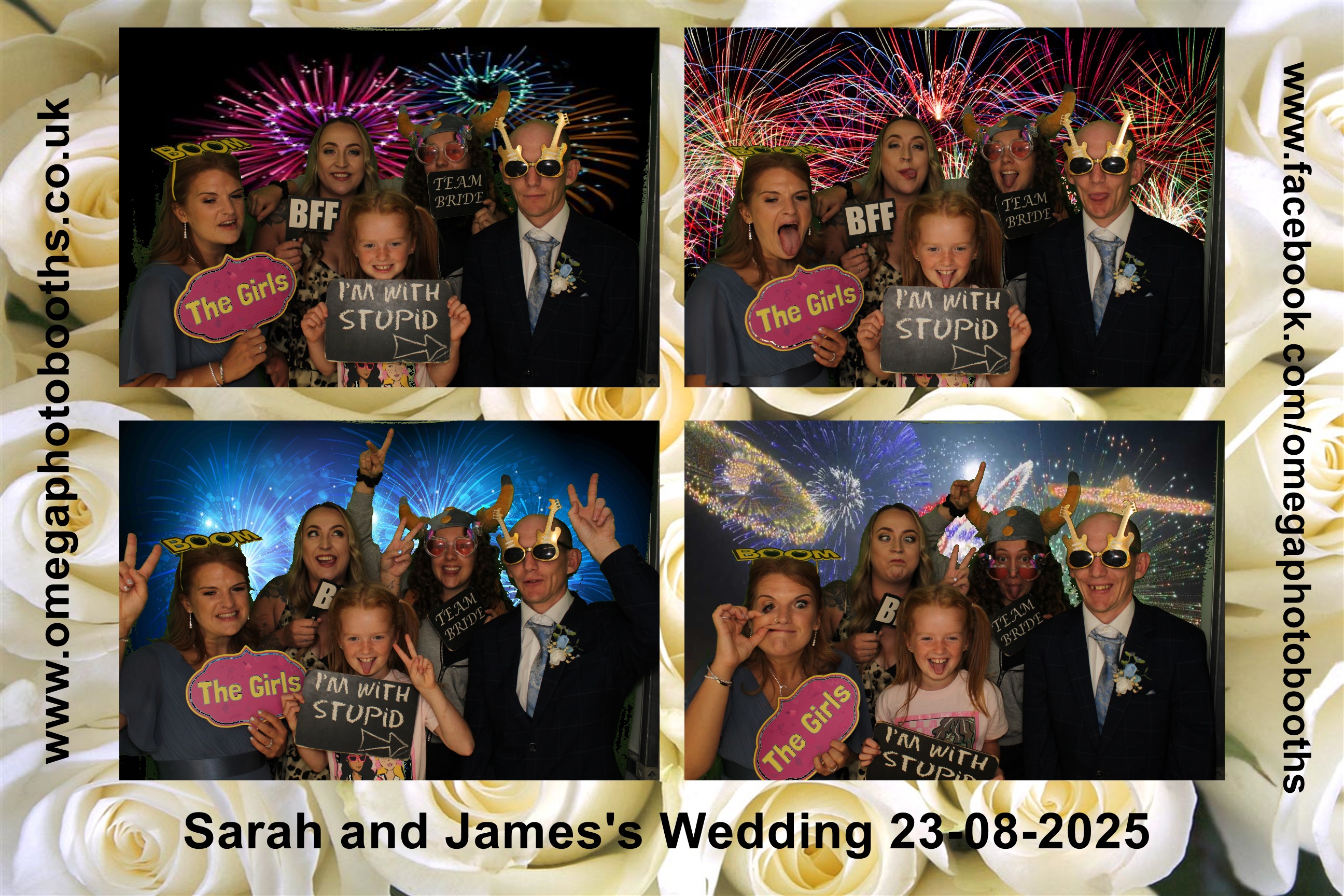 Sarah & James Wedding | View more photos from the event at gallery.omegaphotobooths.co.uk/u/Omega-Photobooths/Sarah-James-Wedding