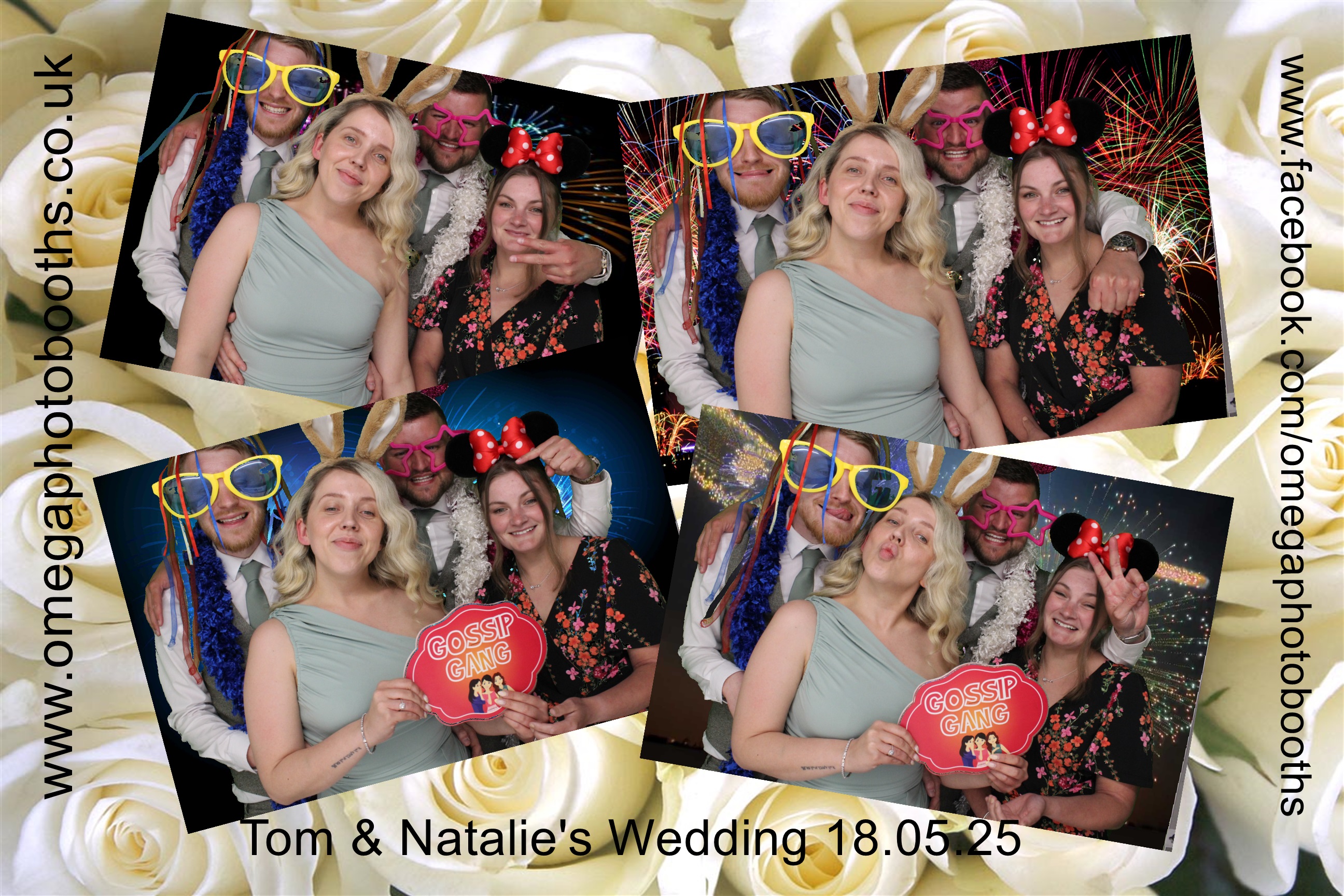 Tom & Natalie's Wedding | View more photos from the event at gallery.omegaphotobooths.co.uk/u/Omega-Photobooths/Tom-Natalies-Wedding