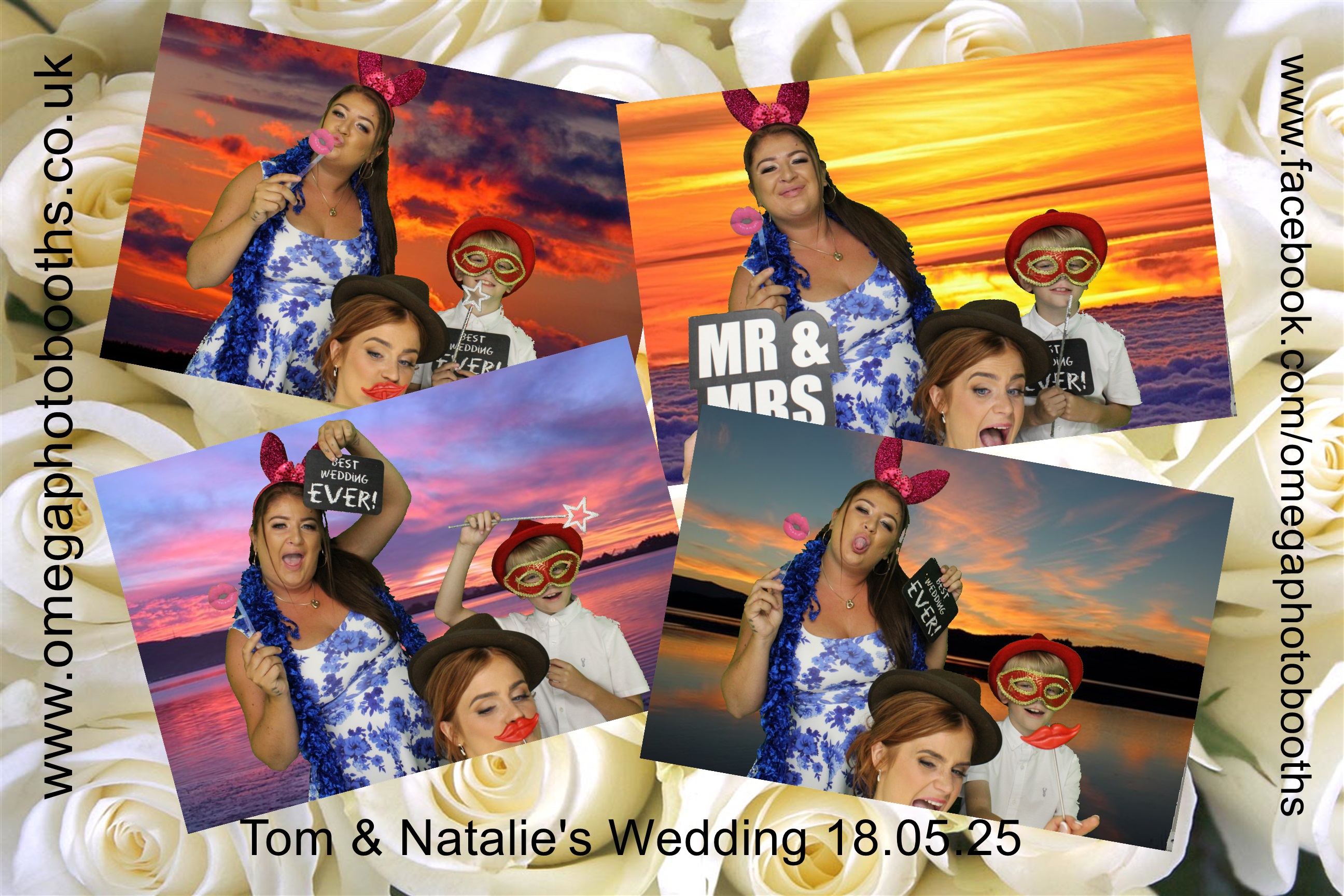 Tom & Natalie's Wedding | View more photos from the event at gallery.omegaphotobooths.co.uk/u/Omega-Photobooths/Tom-Natalies-Wedding