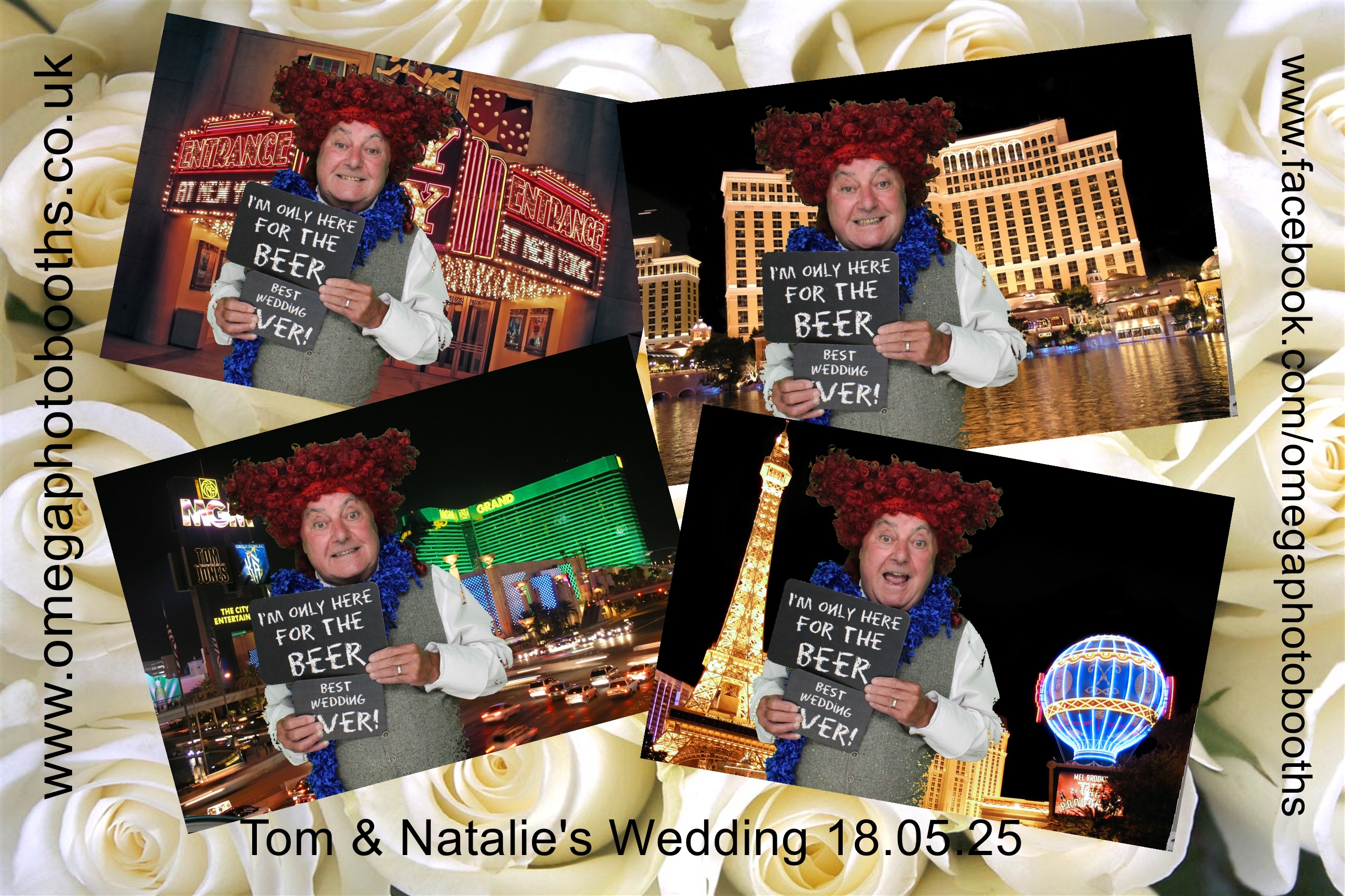 Tom & Natalie's Wedding | View more photos from the event at gallery.omegaphotobooths.co.uk/u/Omega-Photobooths/Tom-Natalies-Wedding