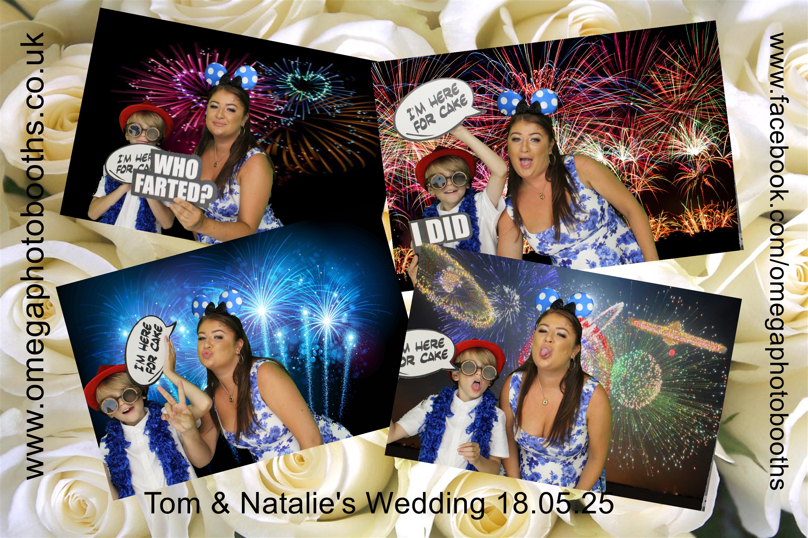 Tom & Natalie's Wedding | View more photos from the event at gallery.omegaphotobooths.co.uk/u/Omega-Photobooths/Tom-Natalies-Wedding