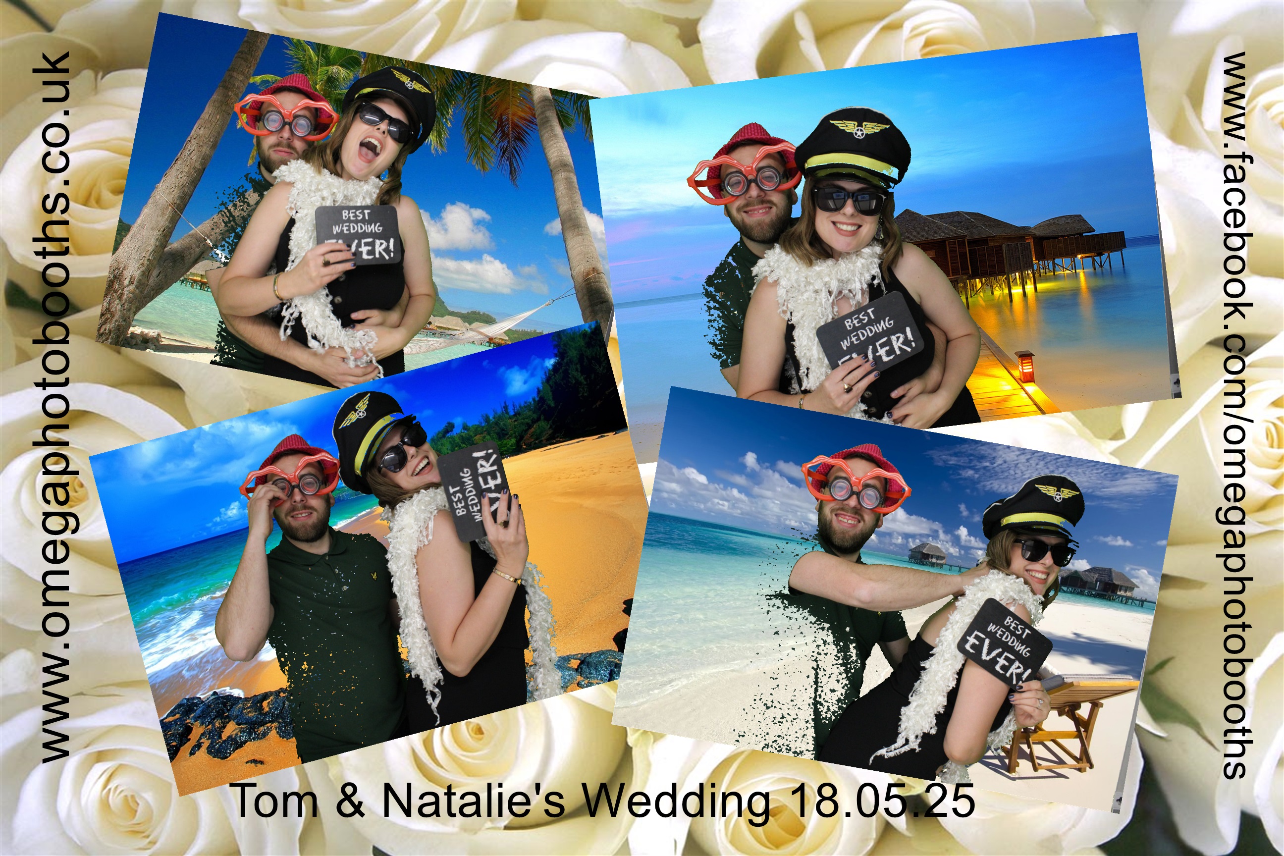 Tom & Natalie's Wedding | View more photos from the event at gallery.omegaphotobooths.co.uk/u/Omega-Photobooths/Tom-Natalies-Wedding