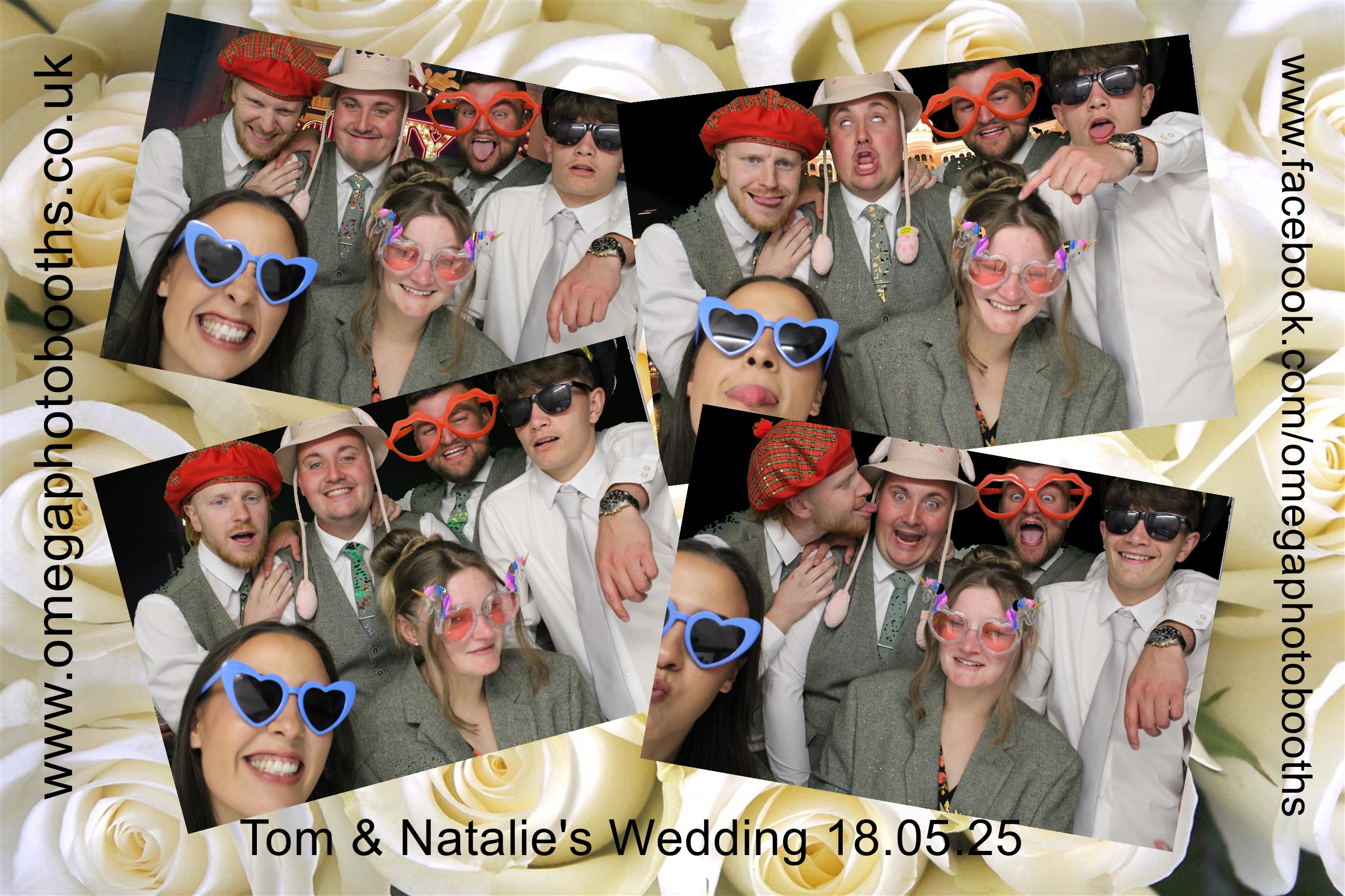 Tom & Natalie's Wedding | View more photos from the event at gallery.omegaphotobooths.co.uk/u/Omega-Photobooths/Tom-Natalies-Wedding