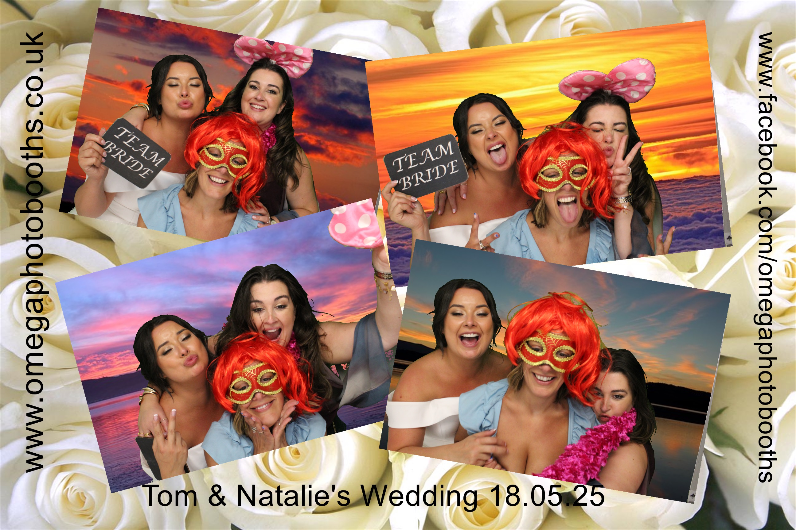Tom & Natalie's Wedding | View more photos from the event at gallery.omegaphotobooths.co.uk/u/Omega-Photobooths/Tom-Natalies-Wedding