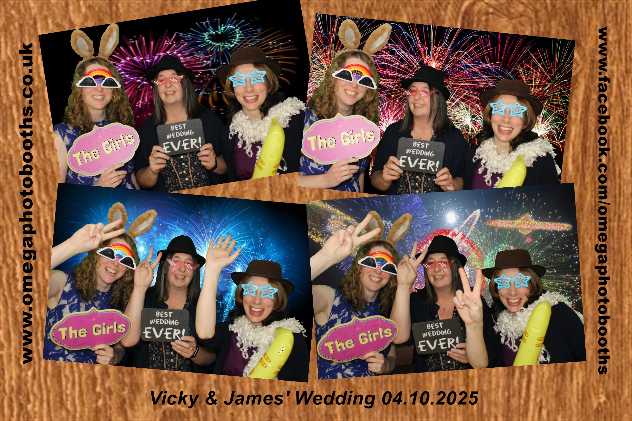 Vicky & James' Wedding | View more photos from the event at gallery.omegaphotobooths.co.uk/u/Omega-Photobooths/Vicky-James-Wedding