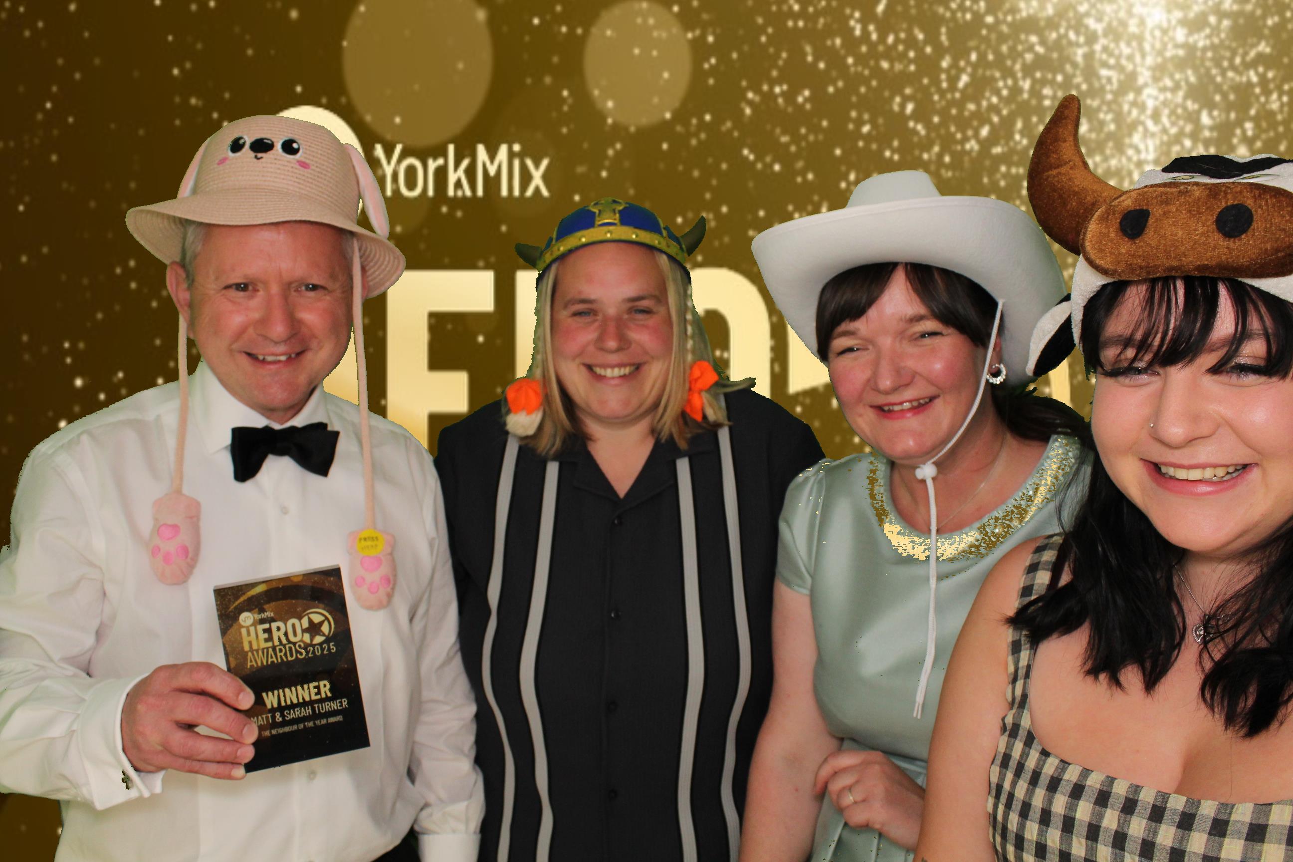 Yorkmix Hero awards | View more photos from the event at gallery.omegaphotobooths.co.uk/u/Omega-Photobooths/Yorkmix-Hero-awards-0