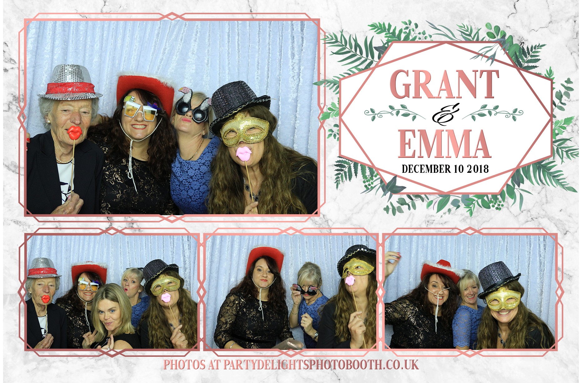 Grant & Emma's Wedding - Prints | View more photos from the event at gallery.partydelightsphotobooth.co.uk/u/PartyDelightsPhotoBooth/Grant-Emmas-Wedding-Prints