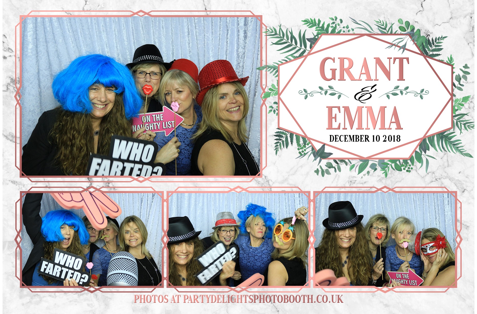 Grant & Emma's Wedding - Prints | View more photos from the event at gallery.partydelightsphotobooth.co.uk/u/PartyDelightsPhotoBooth/Grant-Emmas-Wedding-Prints