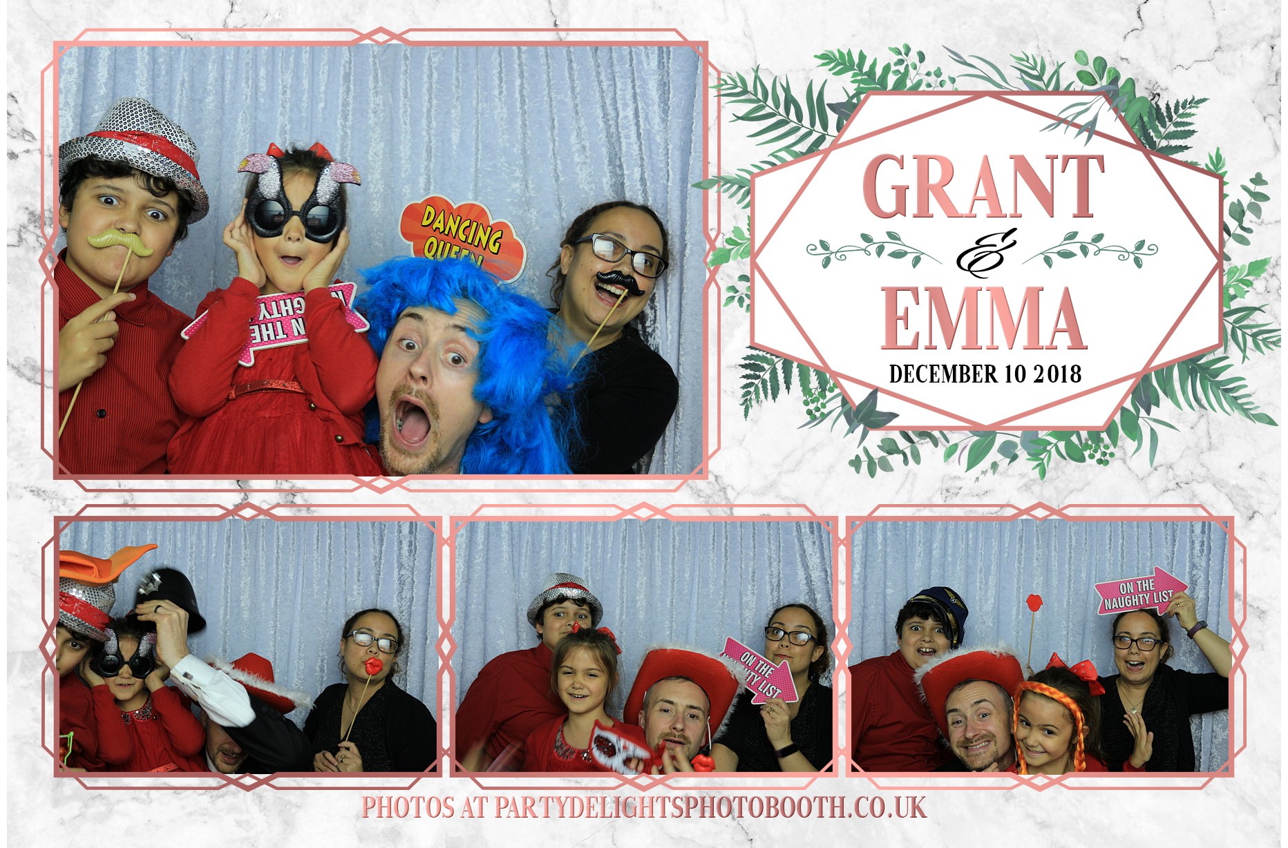Grant & Emma's Wedding - Prints | View more photos from the event at gallery.partydelightsphotobooth.co.uk/u/PartyDelightsPhotoBooth/Grant-Emmas-Wedding-Prints