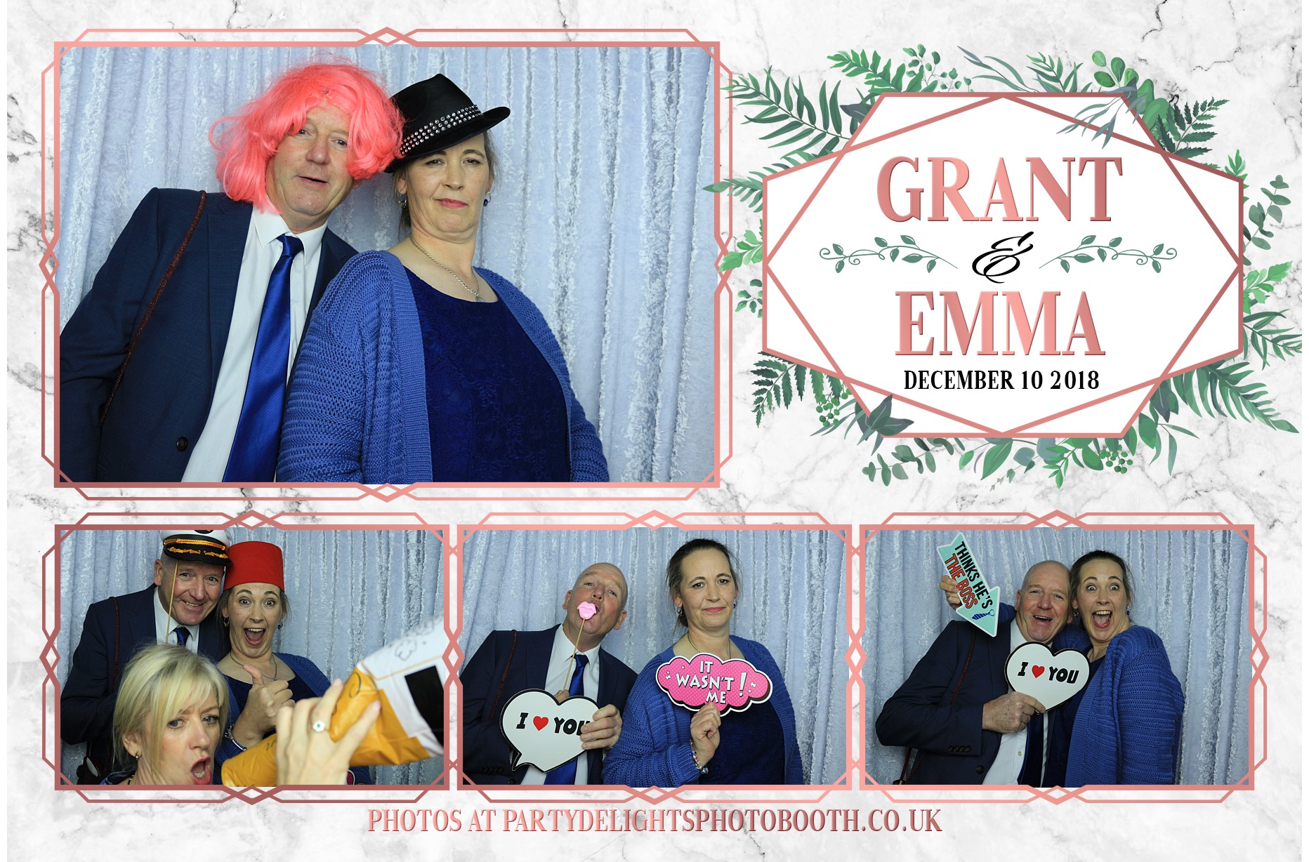 Grant & Emma's Wedding - Prints | View more photos from the event at gallery.partydelightsphotobooth.co.uk/u/PartyDelightsPhotoBooth/Grant-Emmas-Wedding-Prints
