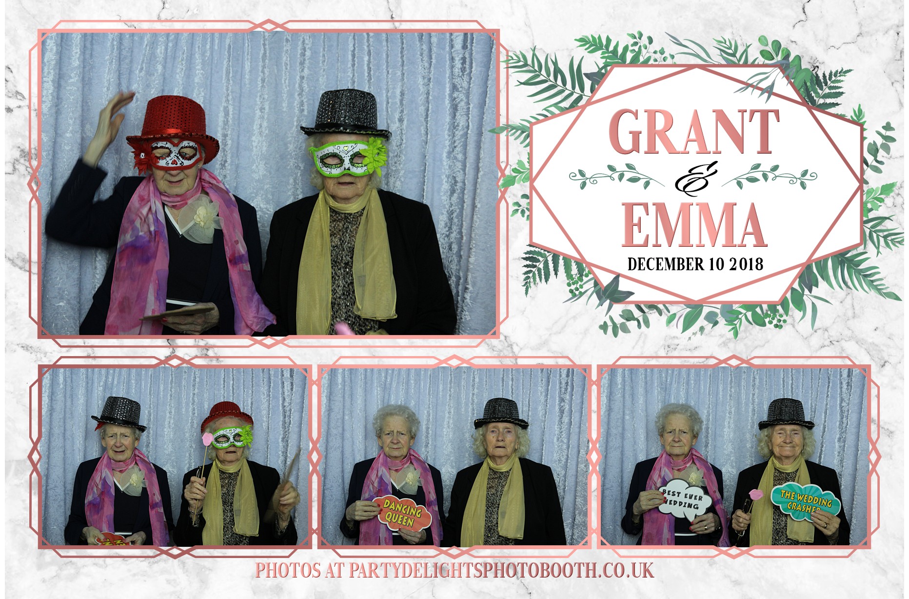 Grant & Emma's Wedding - Prints | View more photos from the event at gallery.partydelightsphotobooth.co.uk/u/PartyDelightsPhotoBooth/Grant-Emmas-Wedding-Prints