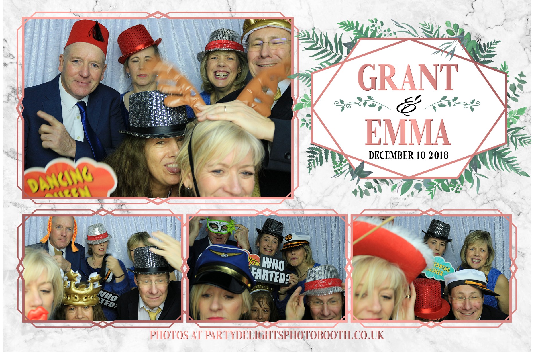 Grant & Emma's Wedding - Prints | View more photos from the event at gallery.partydelightsphotobooth.co.uk/u/PartyDelightsPhotoBooth/Grant-Emmas-Wedding-Prints