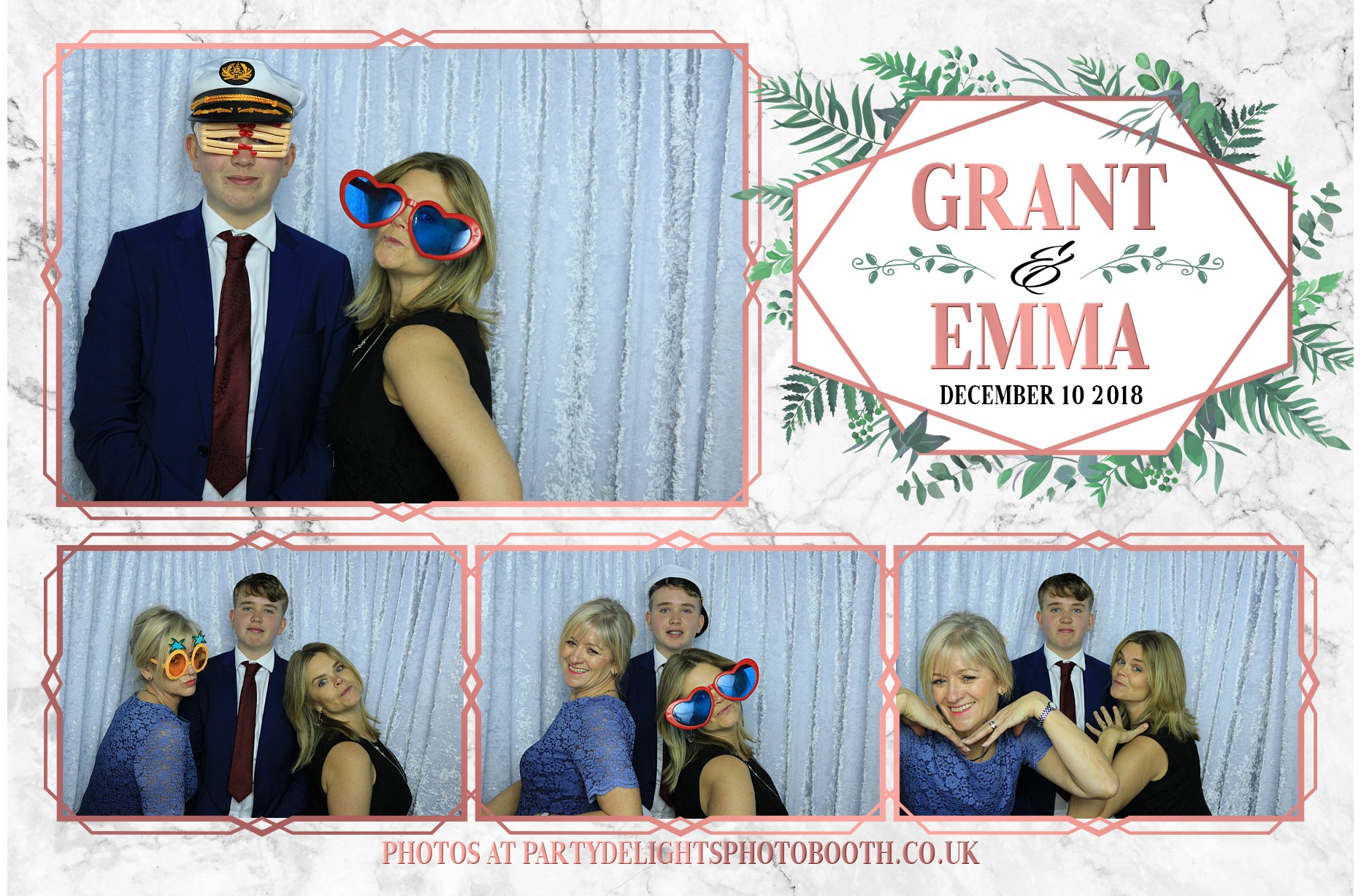 Grant & Emma's Wedding - Prints | View more photos from the event at gallery.partydelightsphotobooth.co.uk/u/PartyDelightsPhotoBooth/Grant-Emmas-Wedding-Prints
