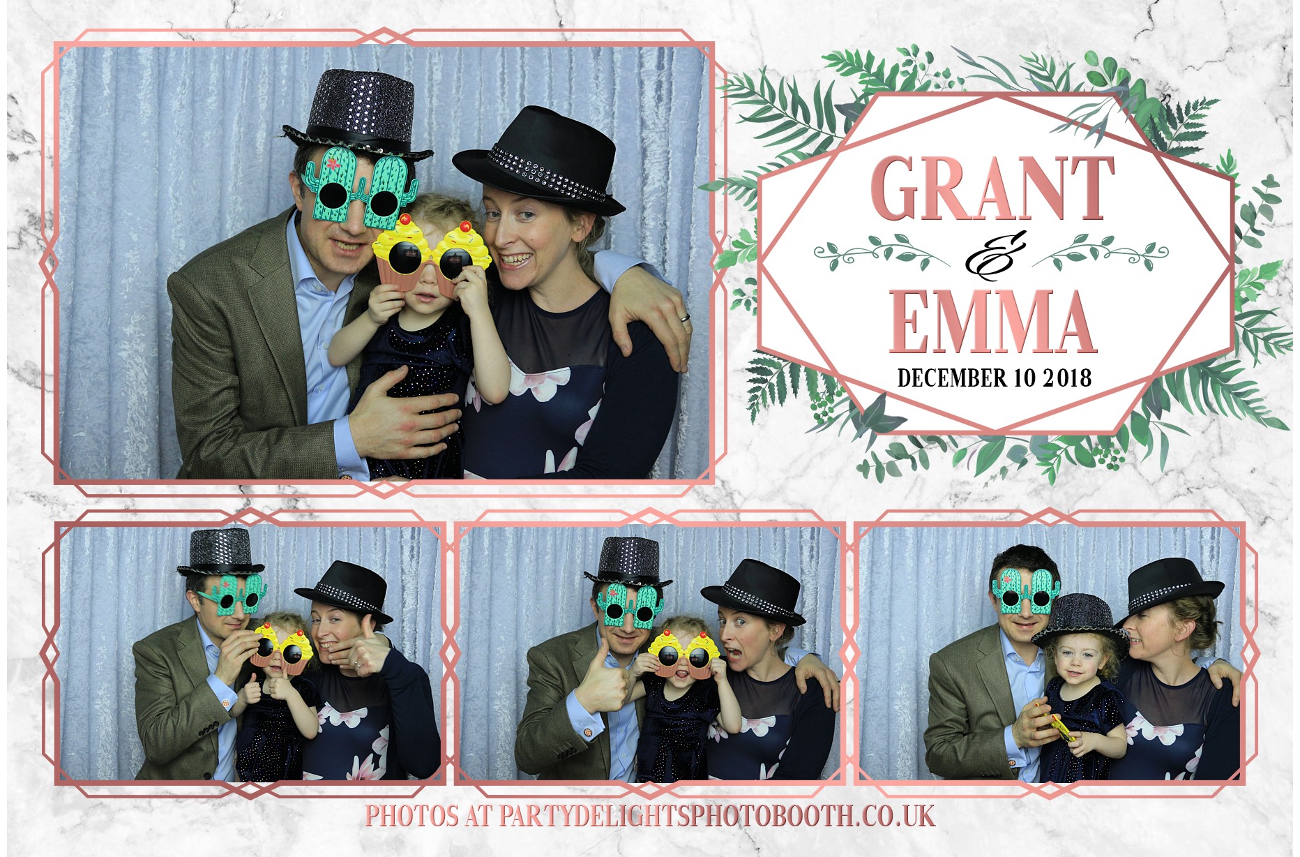 Grant & Emma's Wedding - Prints | View more photos from the event at gallery.partydelightsphotobooth.co.uk/u/PartyDelightsPhotoBooth/Grant-Emmas-Wedding-Prints