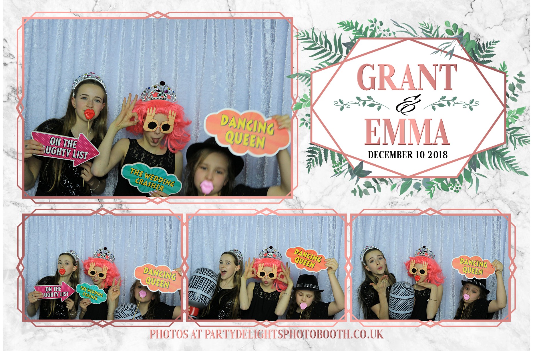 Grant & Emma's Wedding - Prints | View more photos from the event at gallery.partydelightsphotobooth.co.uk/u/PartyDelightsPhotoBooth/Grant-Emmas-Wedding-Prints