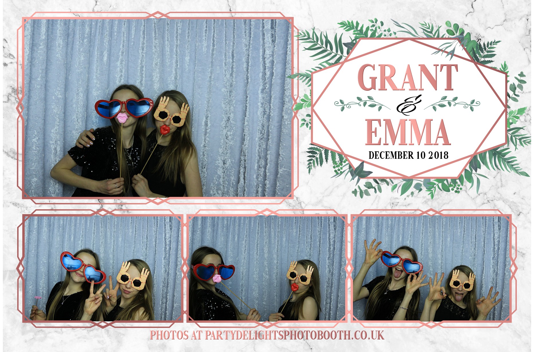 Grant & Emma's Wedding - Prints | View more photos from the event at gallery.partydelightsphotobooth.co.uk/u/PartyDelightsPhotoBooth/Grant-Emmas-Wedding-Prints