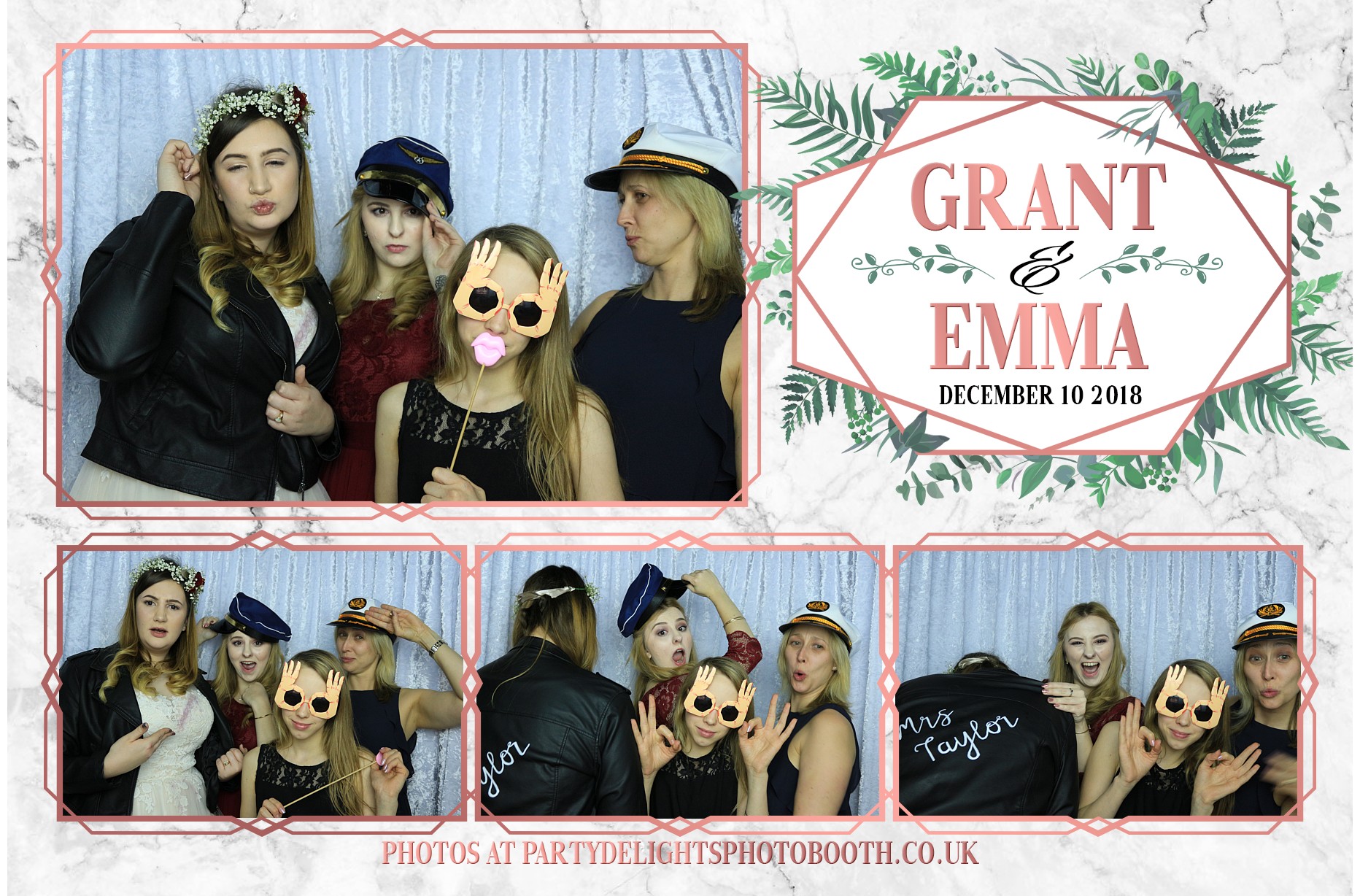 Grant & Emma's Wedding - Prints | View more photos from the event at gallery.partydelightsphotobooth.co.uk/u/PartyDelightsPhotoBooth/Grant-Emmas-Wedding-Prints