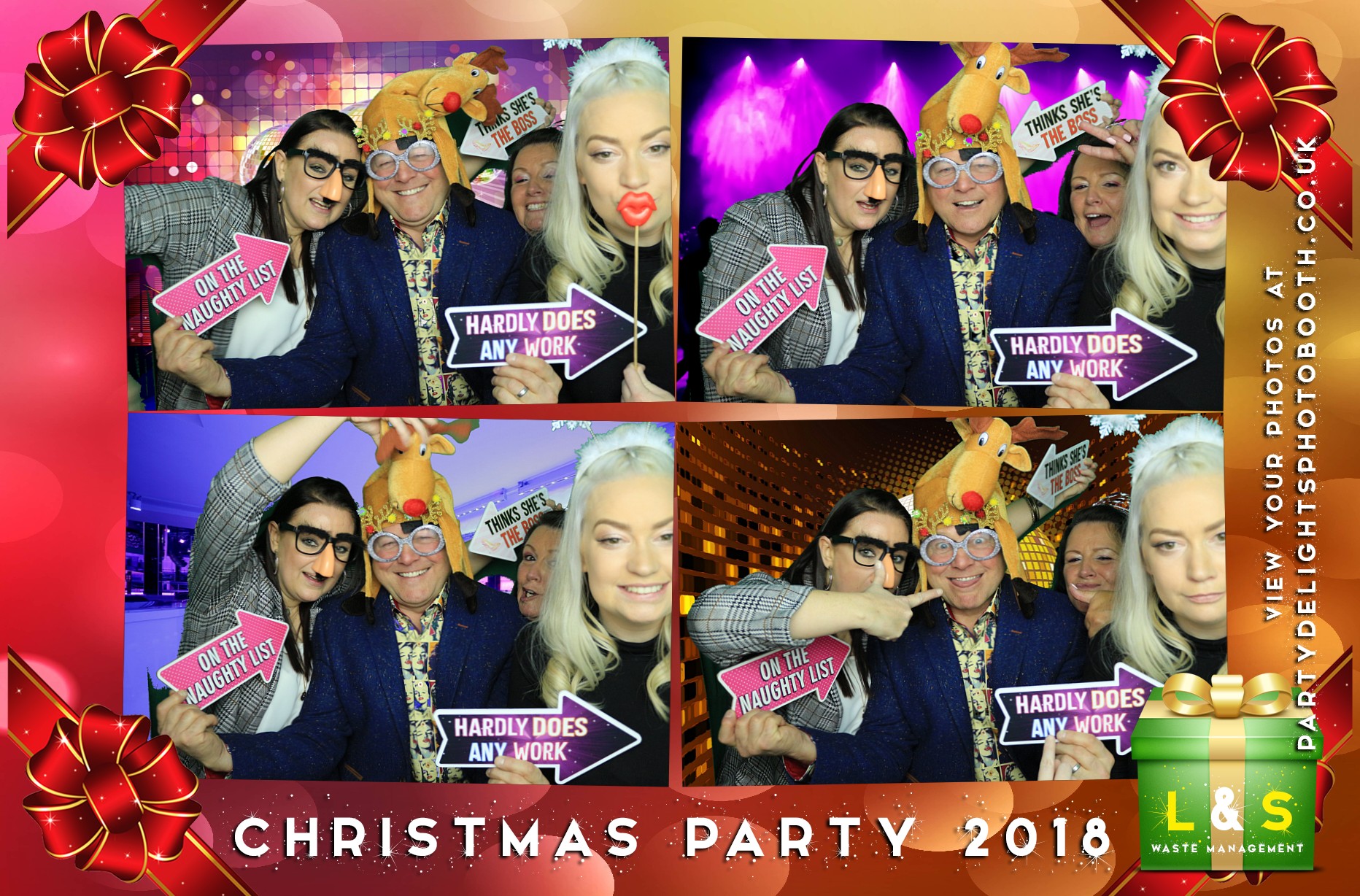 L&S Waste Christmas Party 2018 - Prints | View more photos from the event at gallery.partydelightsphotobooth.co.uk/u/PartyDelightsPhotoBooth/LS-Waste-Christmas-Party-2018-Prints