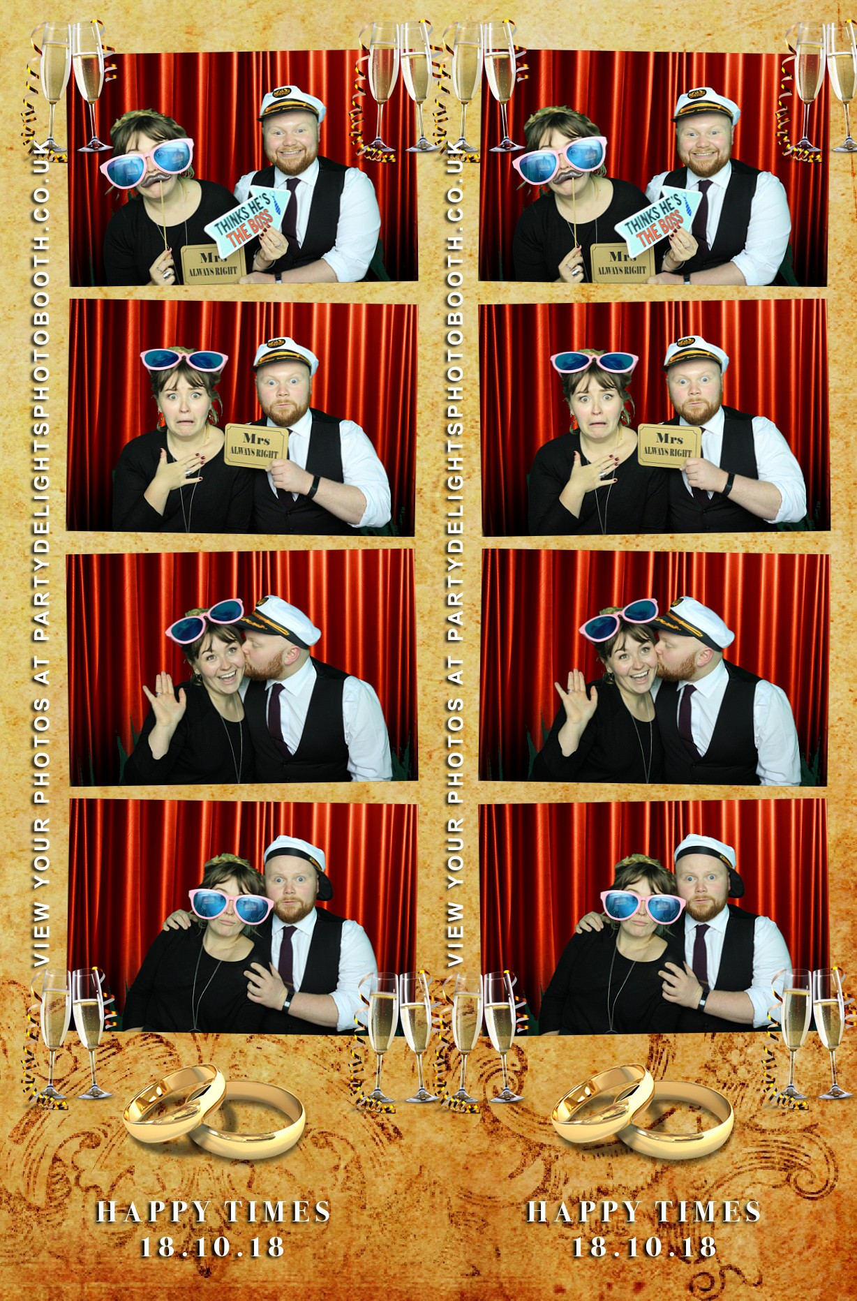 Phil & Jenny's Wedding - Prints | View more photos from the event at gallery.partydelightsphotobooth.co.uk/u/PartyDelightsPhotoBooth/Phil-Jennys-Wedding-Prints