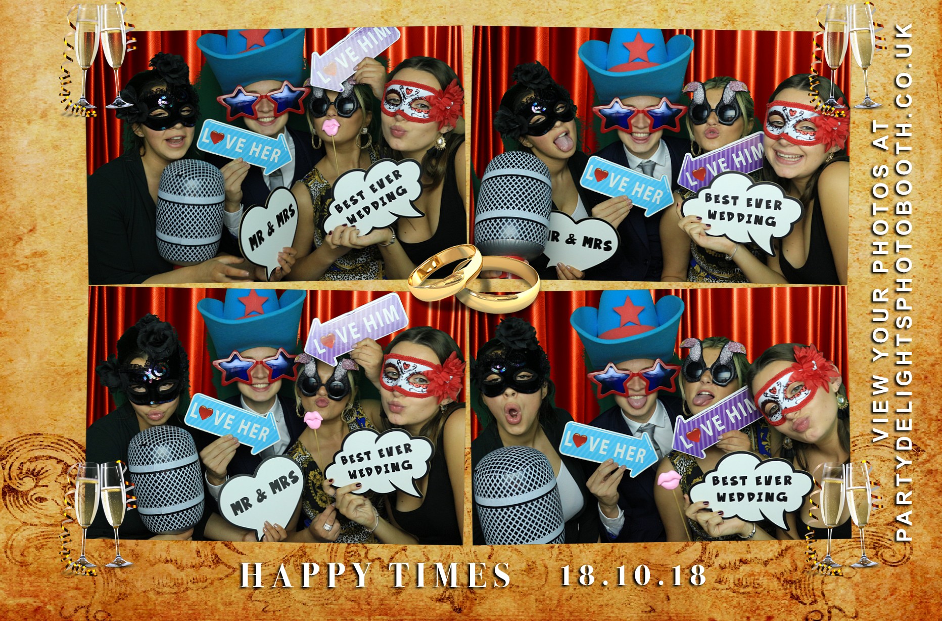 Phil & Jenny's Wedding - Prints | View more photos from the event at gallery.partydelightsphotobooth.co.uk/u/PartyDelightsPhotoBooth/Phil-Jennys-Wedding-Prints