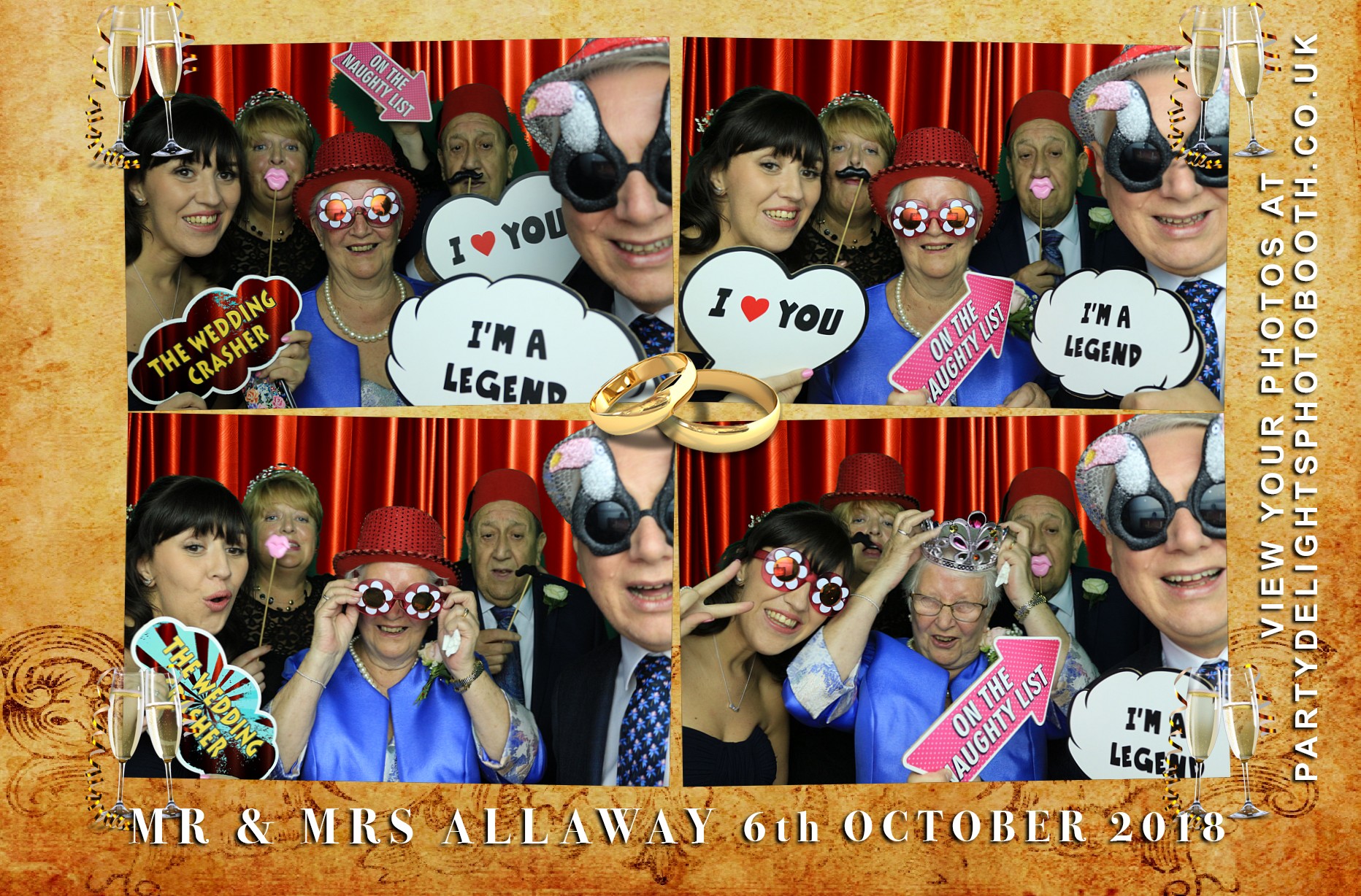 Adam and Kirsten's Wedding - Prints | View more photos from the event at gallery.partydelightsphotobooth.co.uk/u/PartyDelightsPhotoBooth/Adam-and-Kirstens-Wedding-Prints