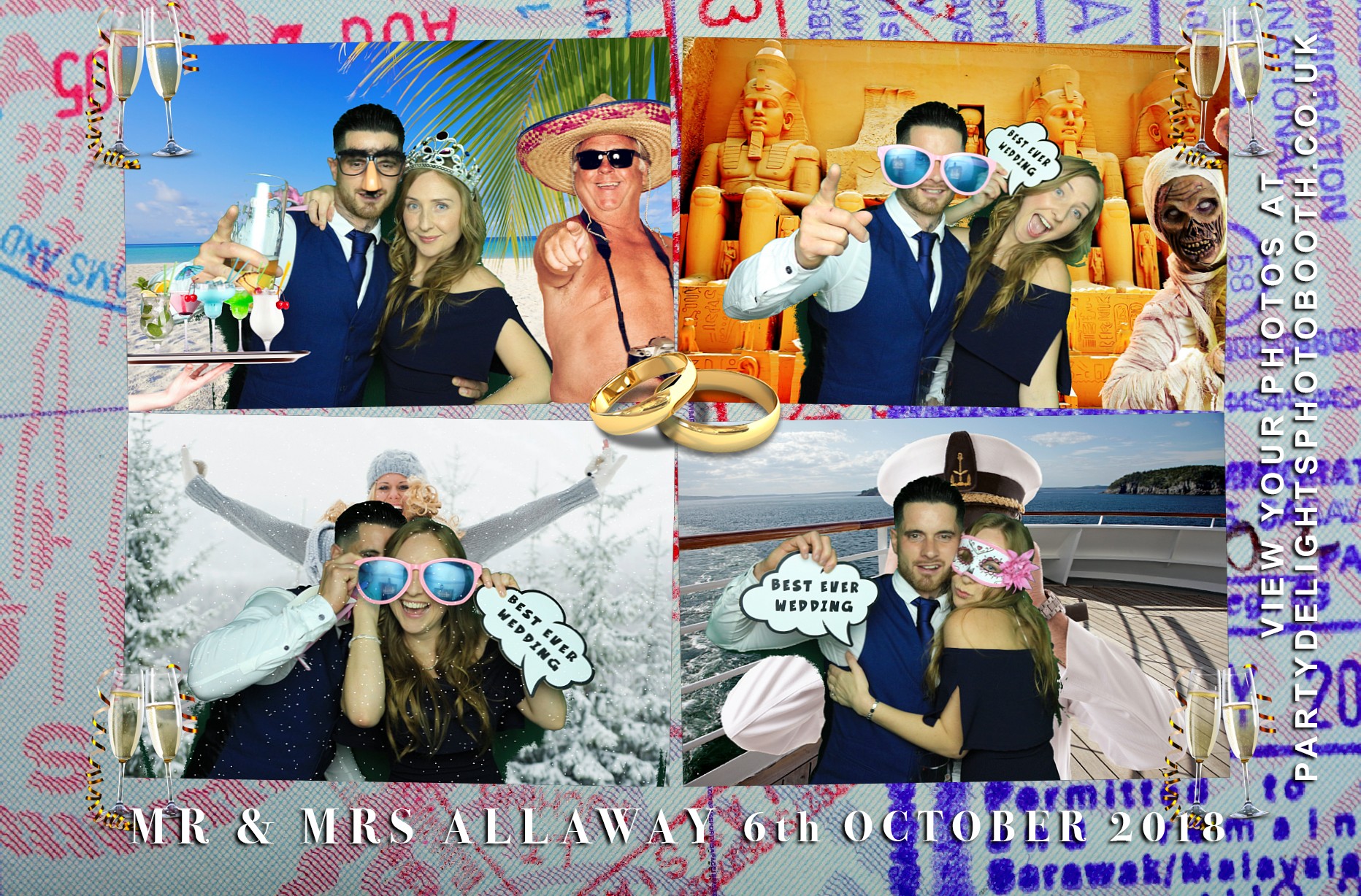 Adam and Kirsten's Wedding - Prints | View more photos from the event at gallery.partydelightsphotobooth.co.uk/u/PartyDelightsPhotoBooth/Adam-and-Kirstens-Wedding-Prints