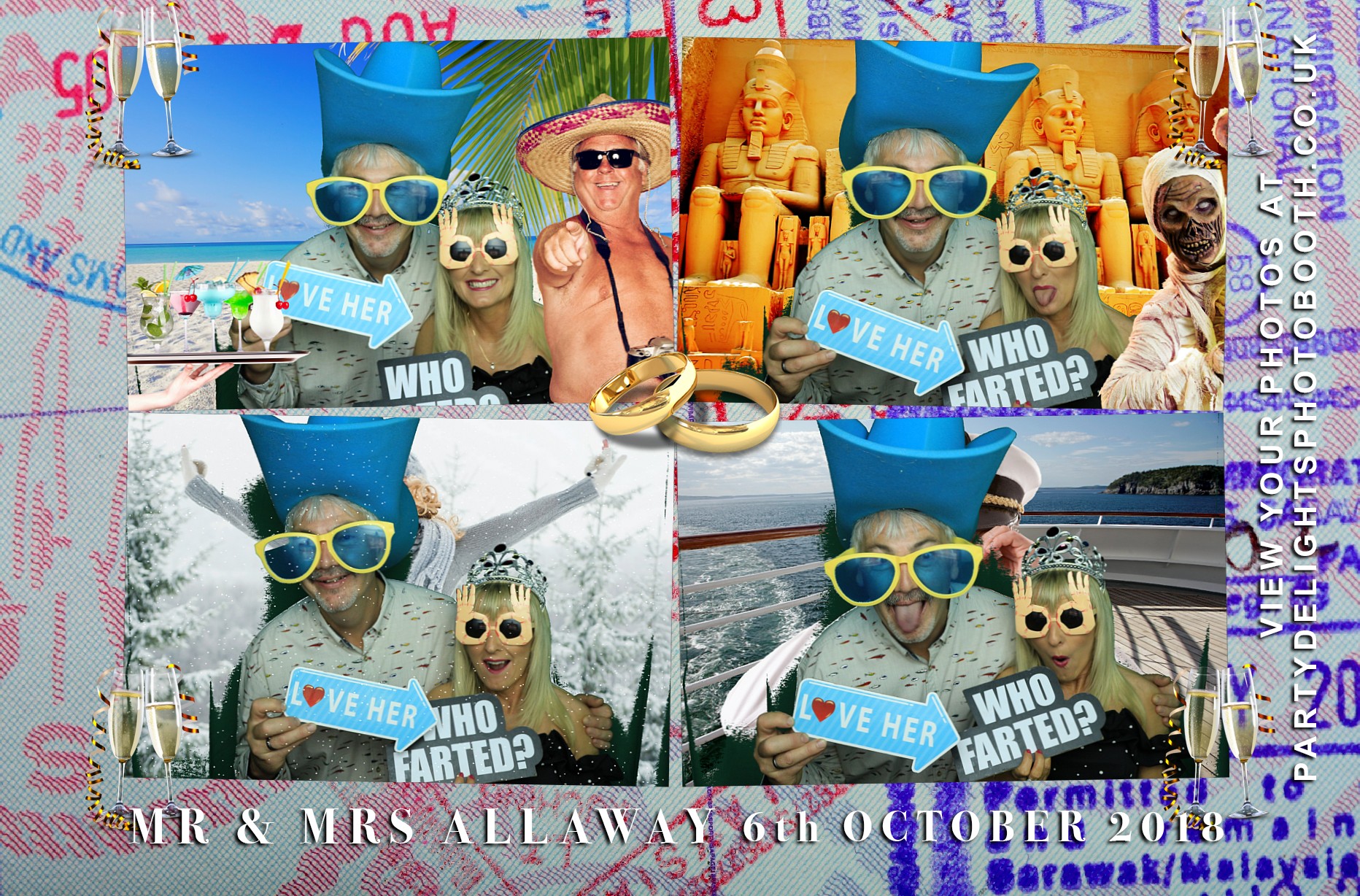 Adam and Kirsten's Wedding - Prints | View more photos from the event at gallery.partydelightsphotobooth.co.uk/u/PartyDelightsPhotoBooth/Adam-and-Kirstens-Wedding-Prints