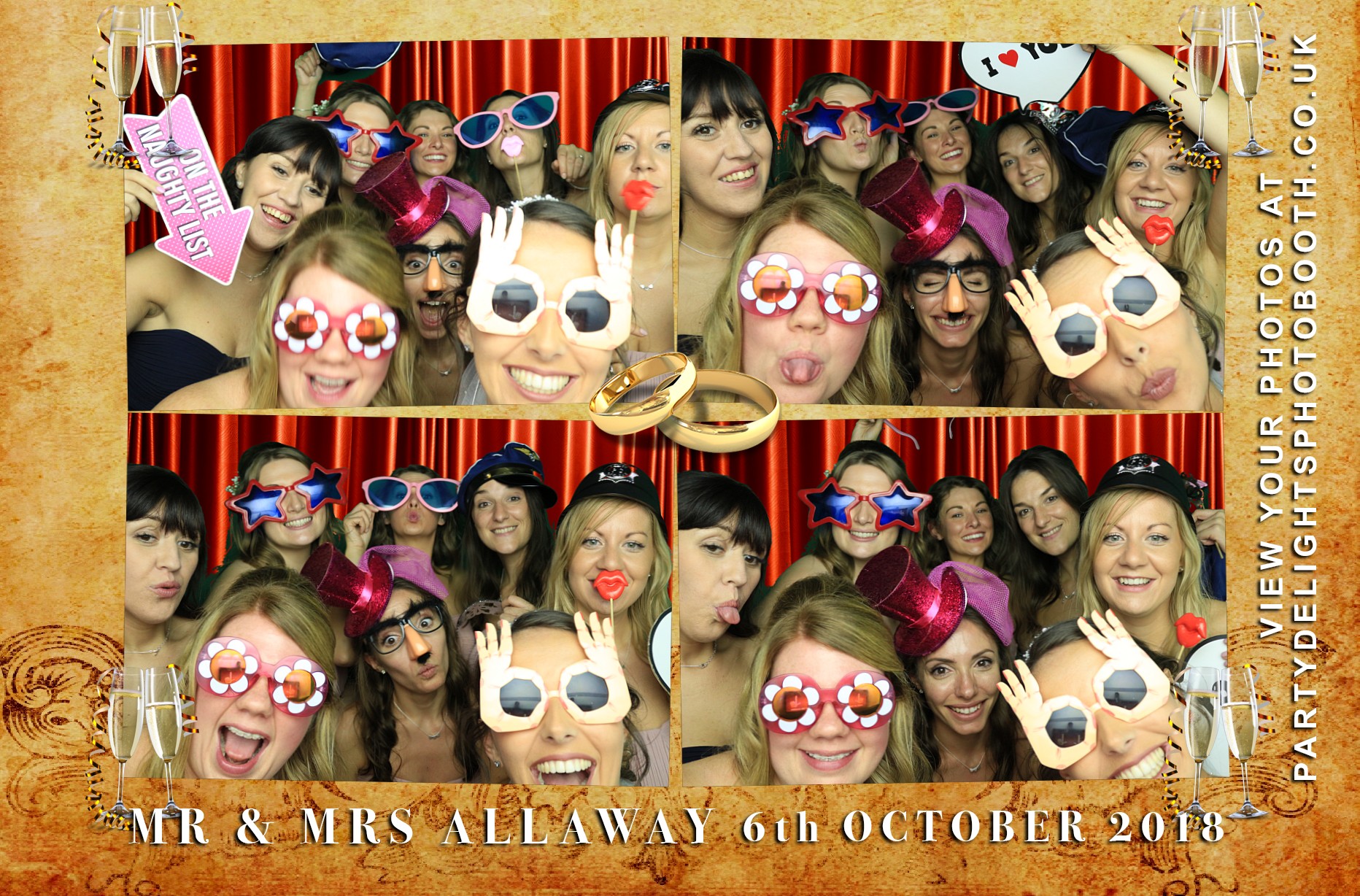 Adam and Kirsten's Wedding - Prints | View more photos from the event at gallery.partydelightsphotobooth.co.uk/u/PartyDelightsPhotoBooth/Adam-and-Kirstens-Wedding-Prints