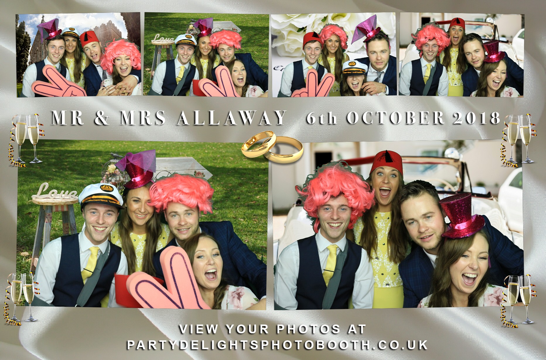 Adam and Kirsten's Wedding - Prints | View more photos from the event at gallery.partydelightsphotobooth.co.uk/u/PartyDelightsPhotoBooth/Adam-and-Kirstens-Wedding-Prints