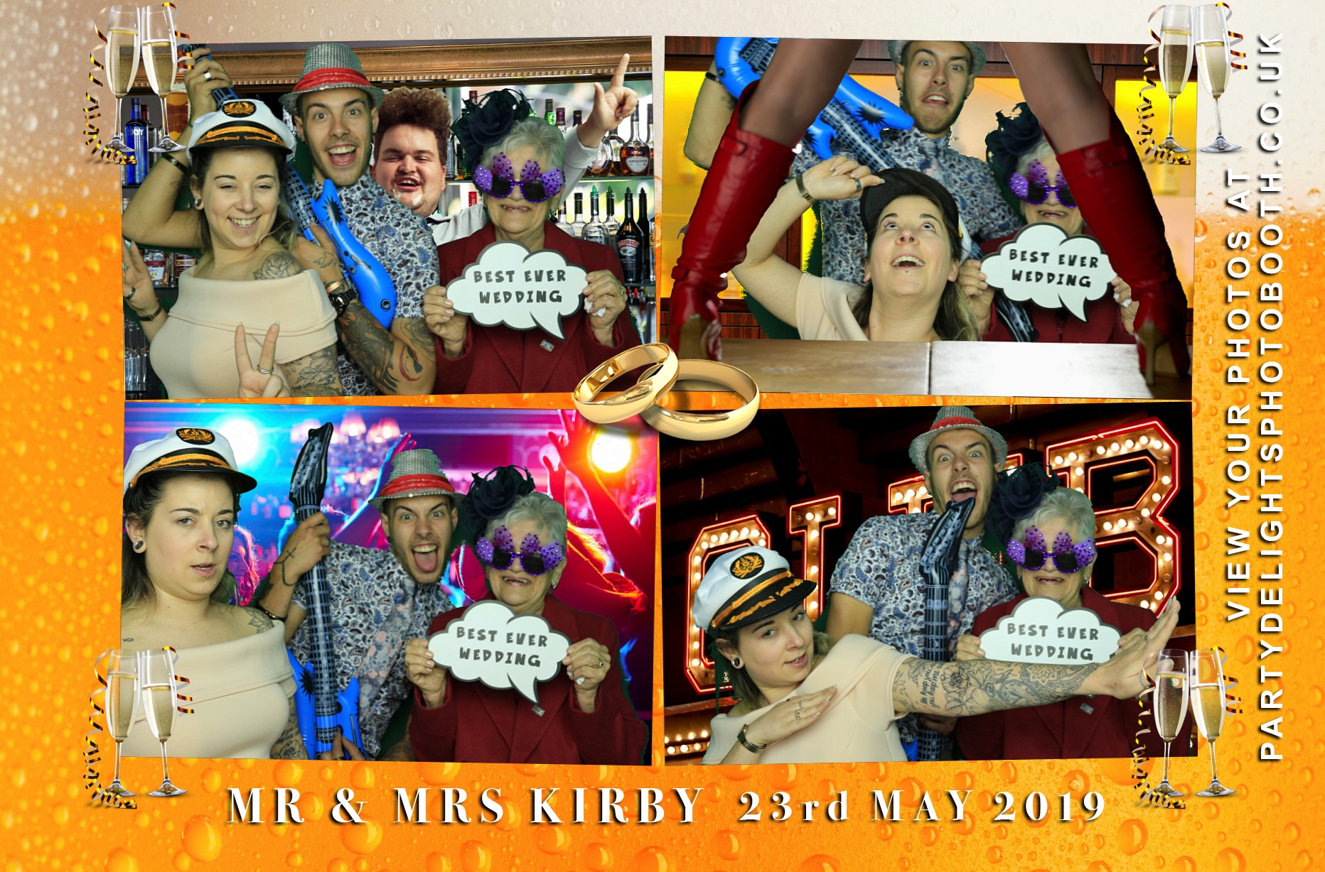 Alex and Jack's wedding - Prints | View more photos from the event at gallery.partydelightsphotobooth.co.uk/u/PartyDelightsPhotoBooth/Alex-and-Jacks-wedding-Prints