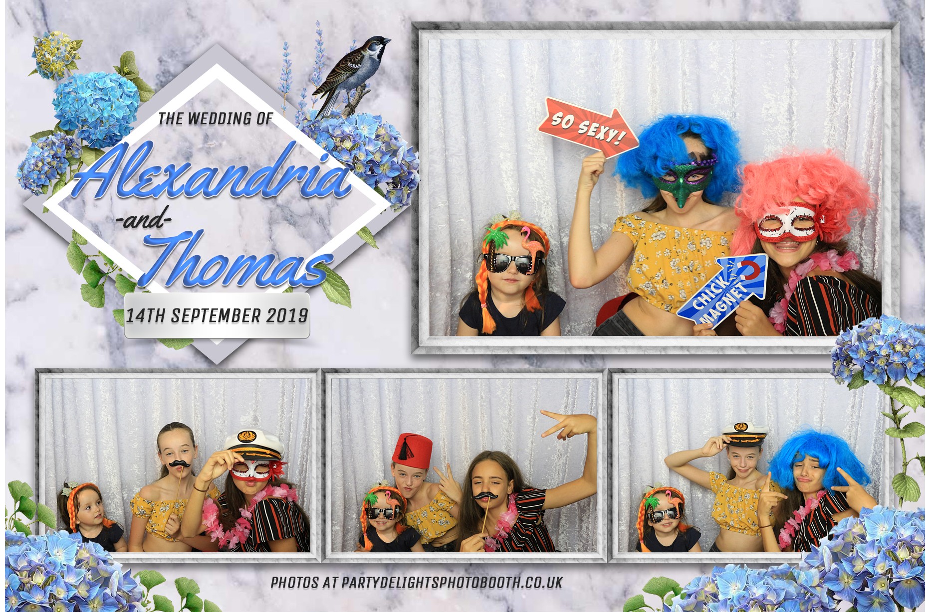 Alexandria & Thomas's Wedding - Prints | View more photos from the event at gallery.partydelightsphotobooth.co.uk/u/PartyDelightsPhotoBooth/Alexandria-Thomass-Wedding-Prints