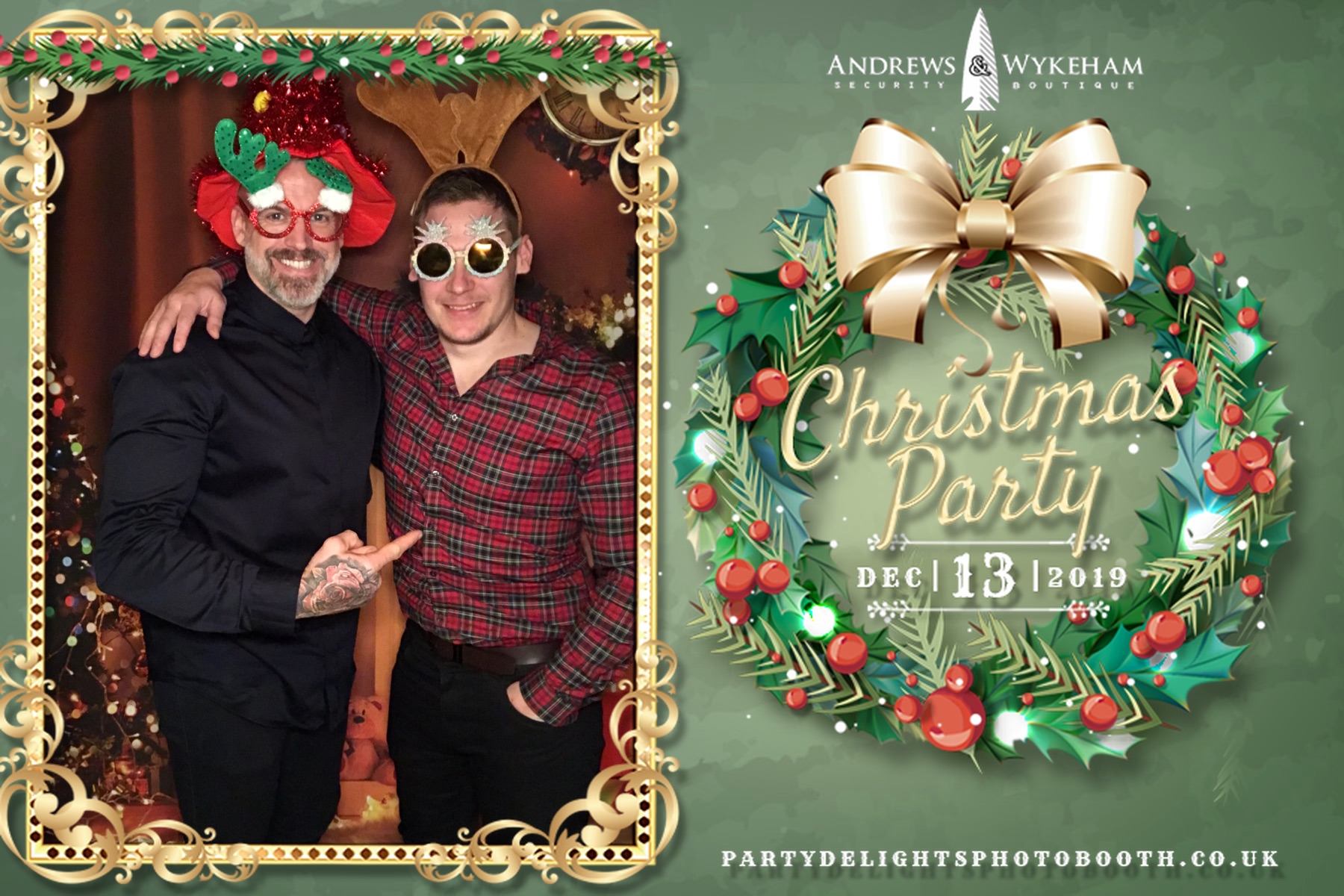 Andrews & Wykeham Christmas lunch - Prints | View more photos from the event at gallery.partydelightsphotobooth.co.uk/u/PartyDelightsPhotoBooth/Andrews-Wykeham-Christmas-lunch-Prints