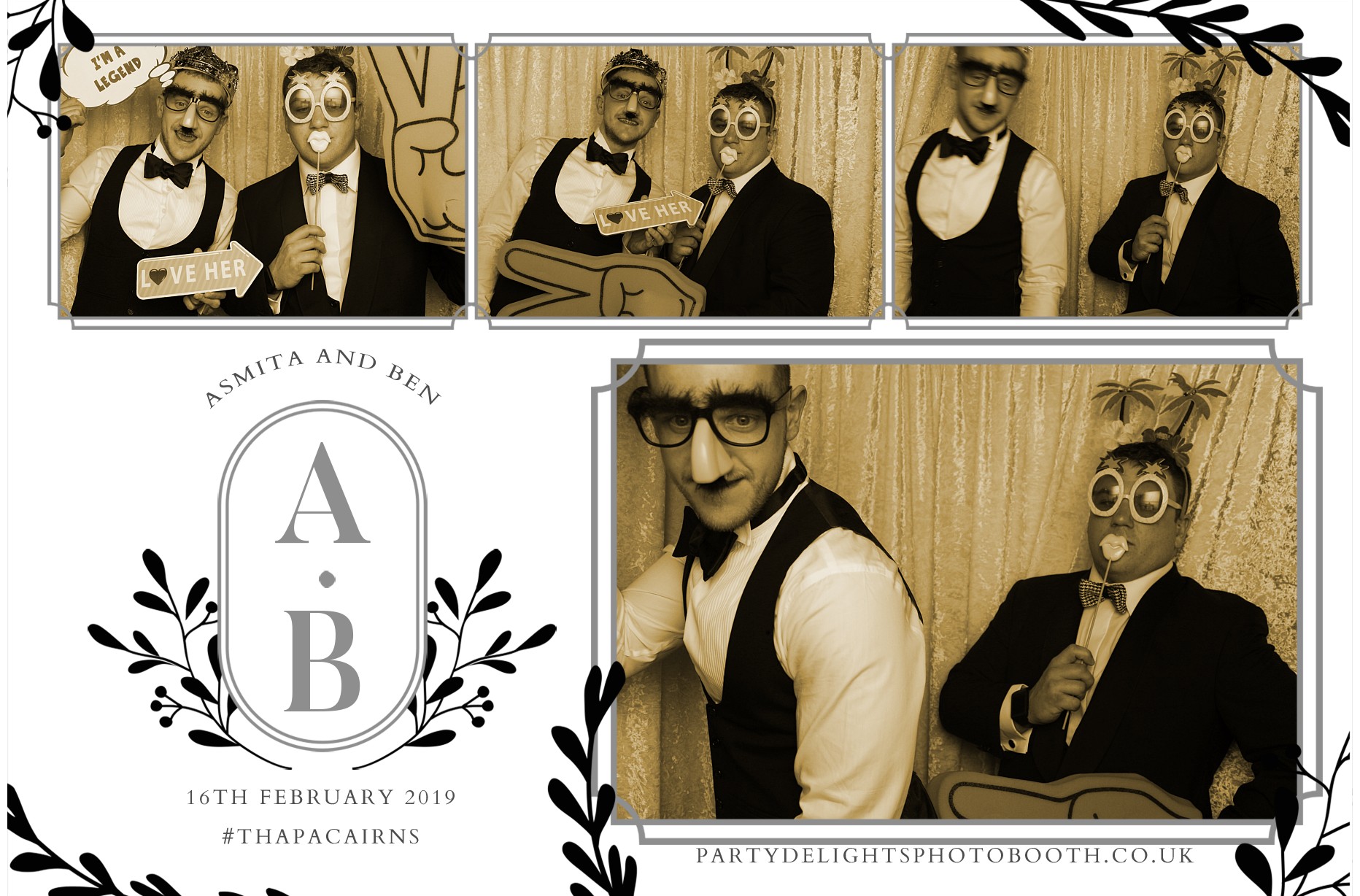 Ben's and Asmita's Wedding - Prints | View more photos from the event at gallery.partydelightsphotobooth.co.uk/u/PartyDelightsPhotoBooth/Bens-and-Asmitas-Wedding-Prints