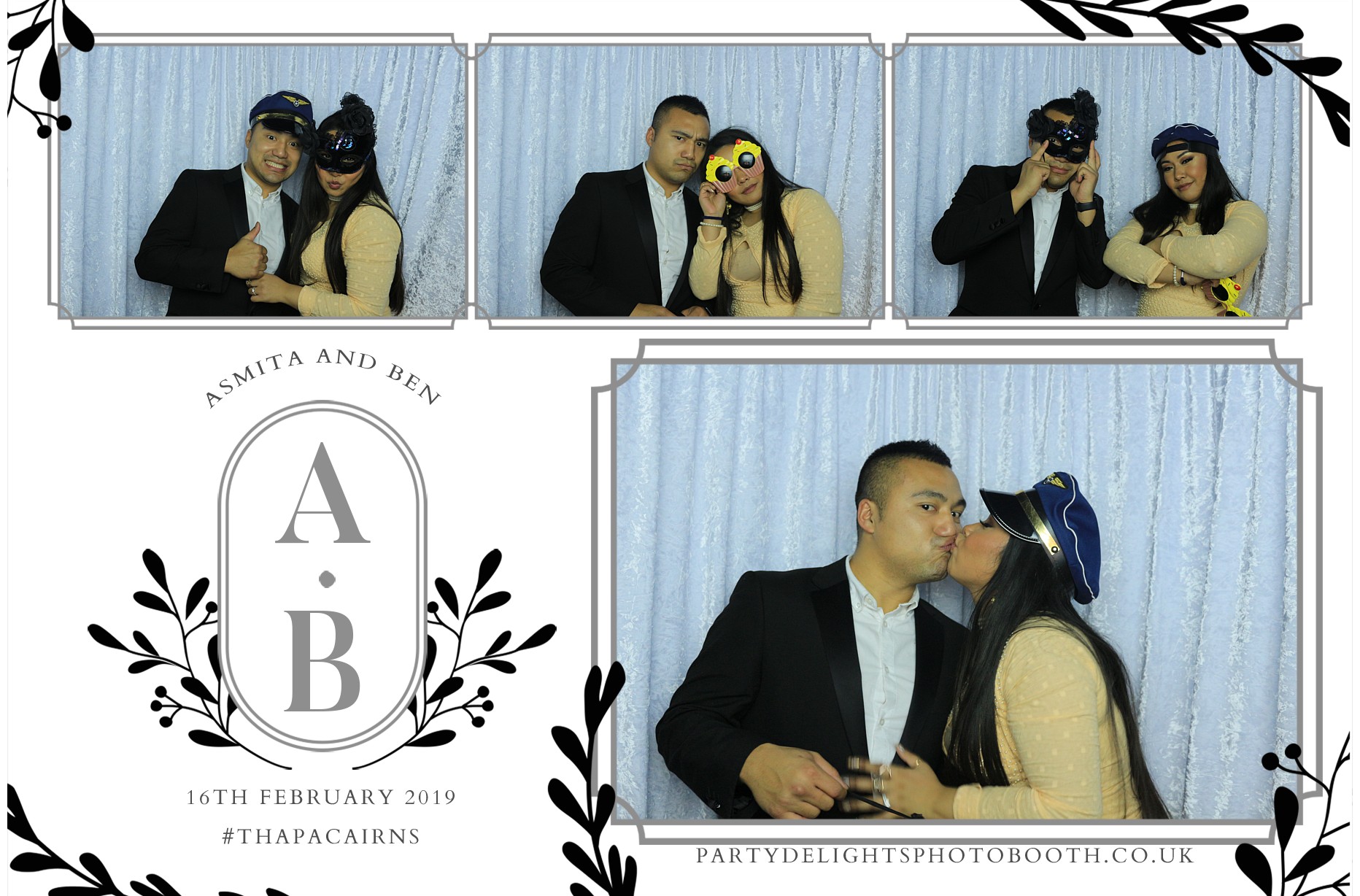 Ben's and Asmita's Wedding - Prints | View more photos from the event at gallery.partydelightsphotobooth.co.uk/u/PartyDelightsPhotoBooth/Bens-and-Asmitas-Wedding-Prints