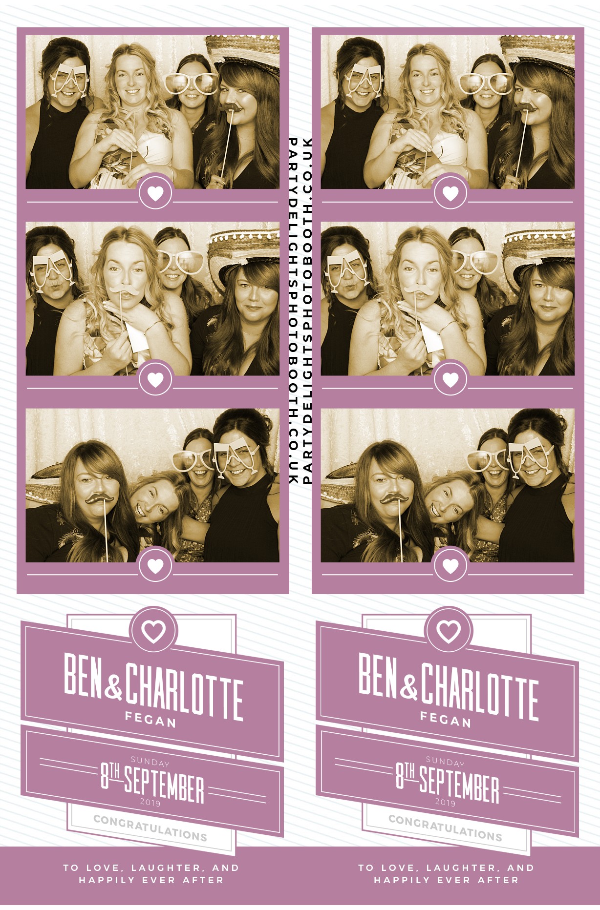 Charlotte & Ben’s Wedding - Prints | View more photos from the event at gallery.partydelightsphotobooth.co.uk/u/PartyDelightsPhotoBooth/Charlotte-Ben’s-Wedding-Prints