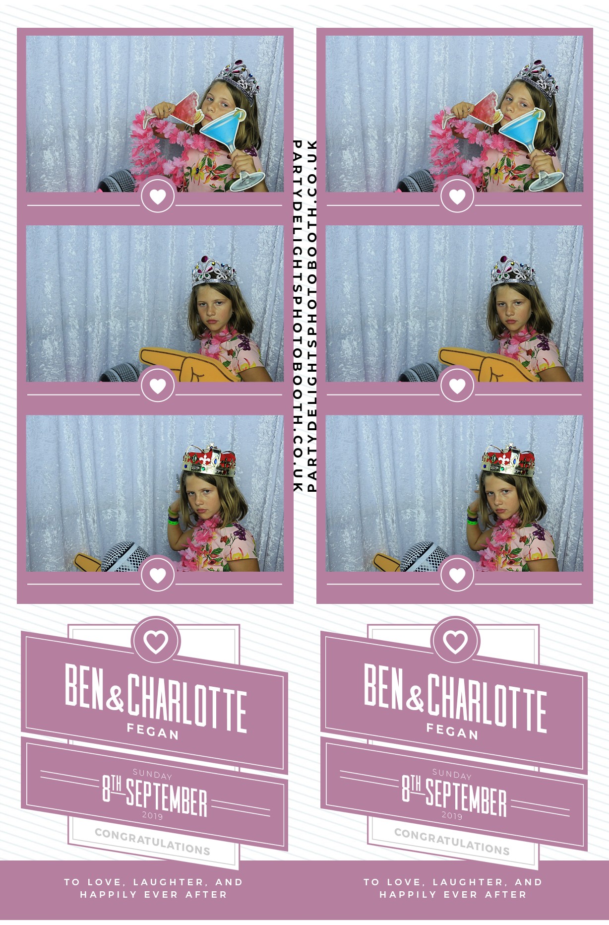 Charlotte & Ben’s Wedding - Prints | View more photos from the event at gallery.partydelightsphotobooth.co.uk/u/PartyDelightsPhotoBooth/Charlotte-Ben’s-Wedding-Prints